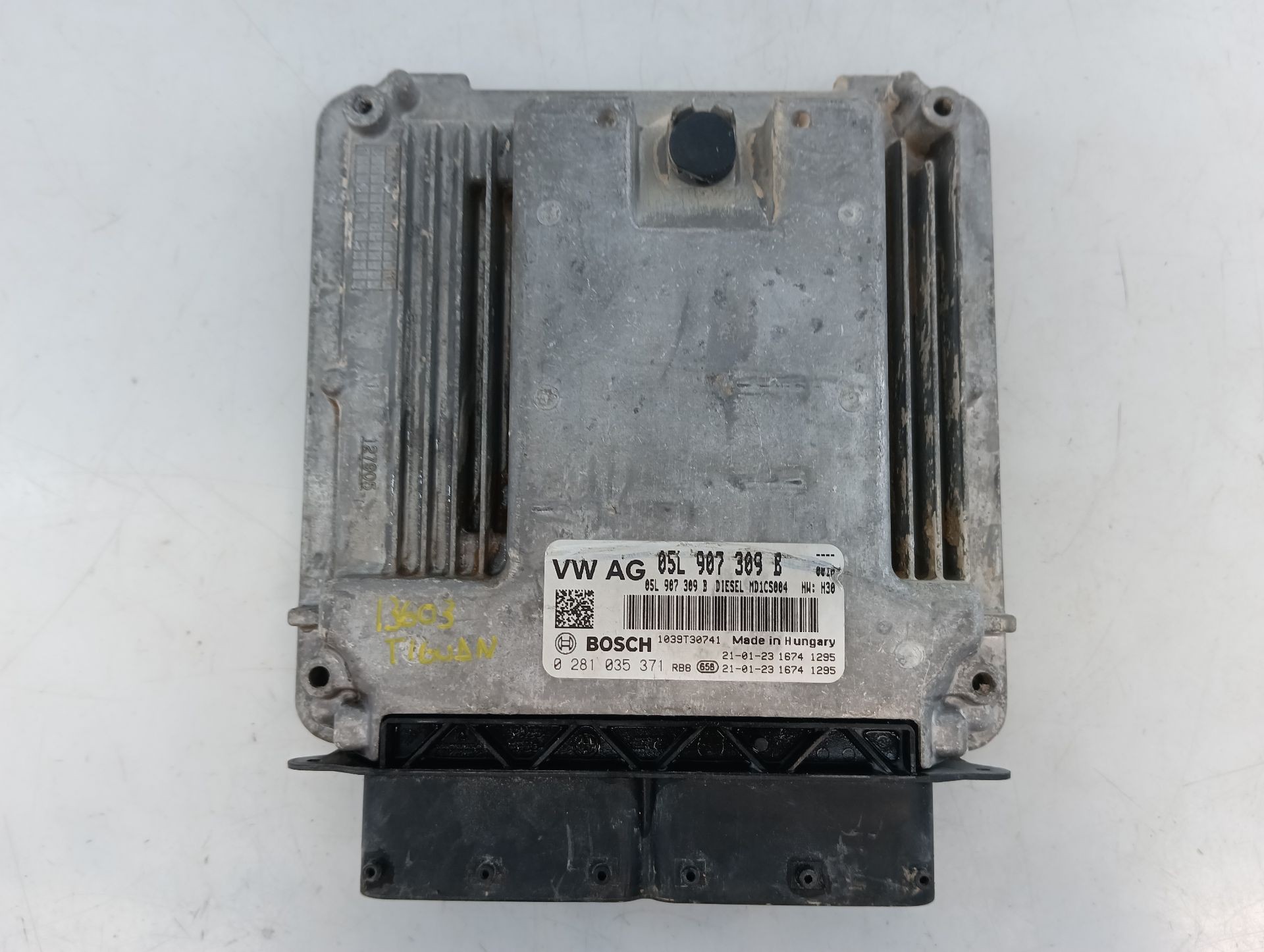 CENTRALITA MOTOR UCE VOLKSWAGEN TIGUAN (AD1, AX1) 05L907309B / E2-A1-39-1 / 0281035371 05L907309BE2A13910281035371