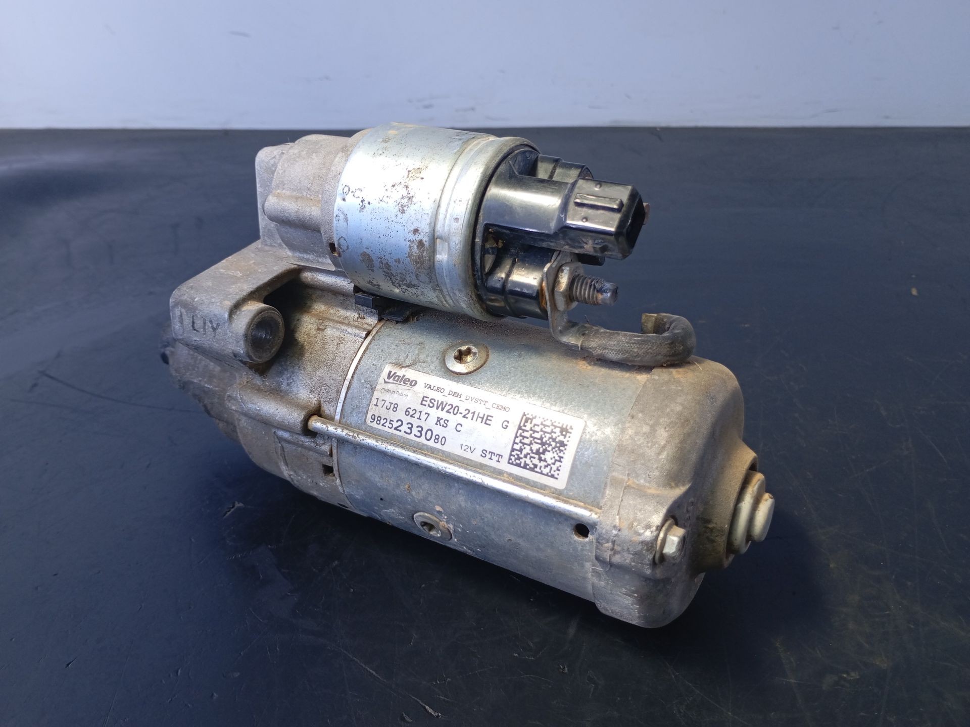MOTOR ARRANQUE PEUGEOT 2008 I (CU_) 9825233080 / P3-A10-34-3 9825233080P3A10343 - Vista 2