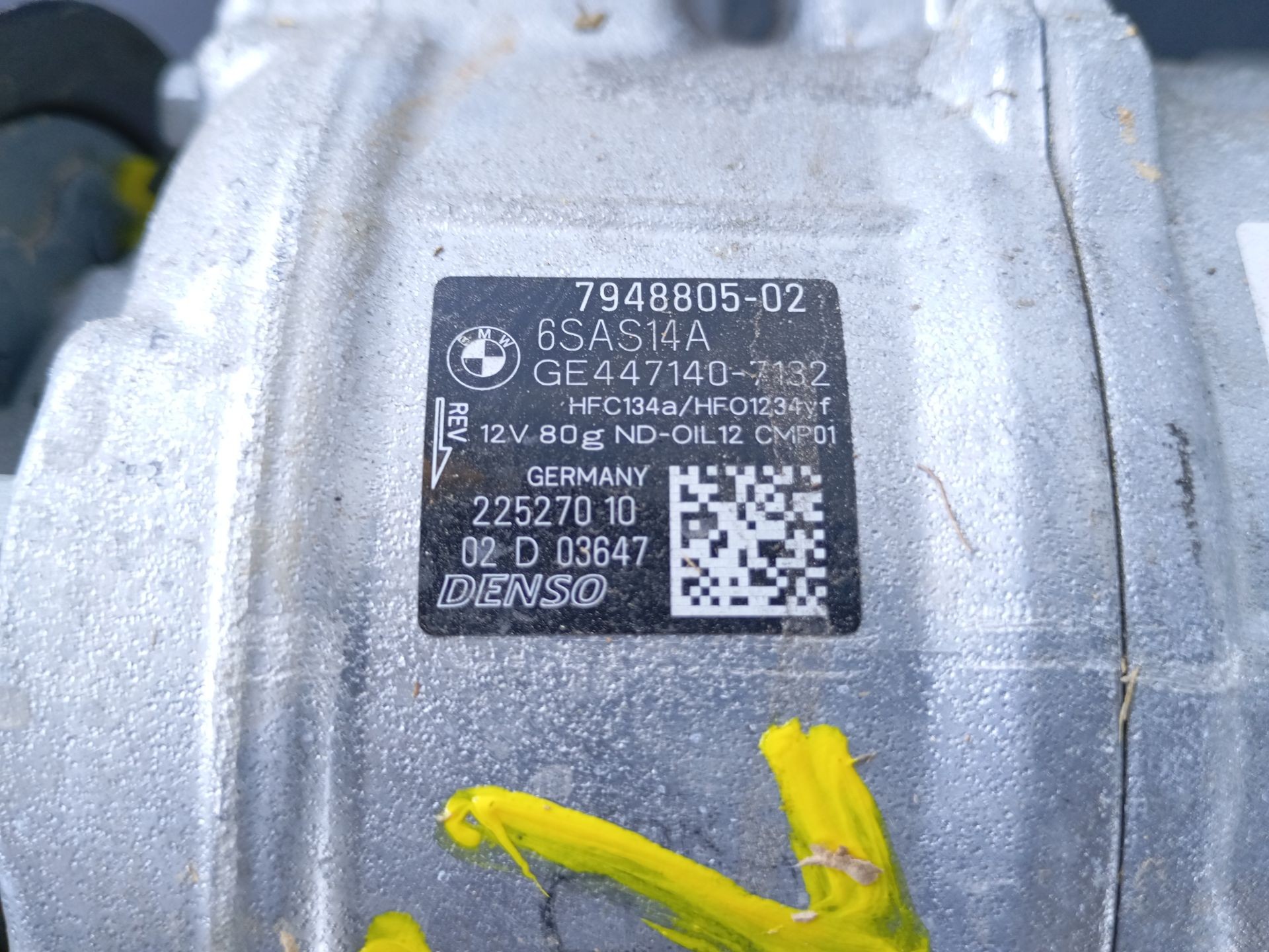 COMPRESOR AIRE ACONDICIONADO BMW X4 (G02, F98) 794880502 / P3-B3-10-1 / GE4471407132 794880502P3B3101GE4471407132 - Vista 3