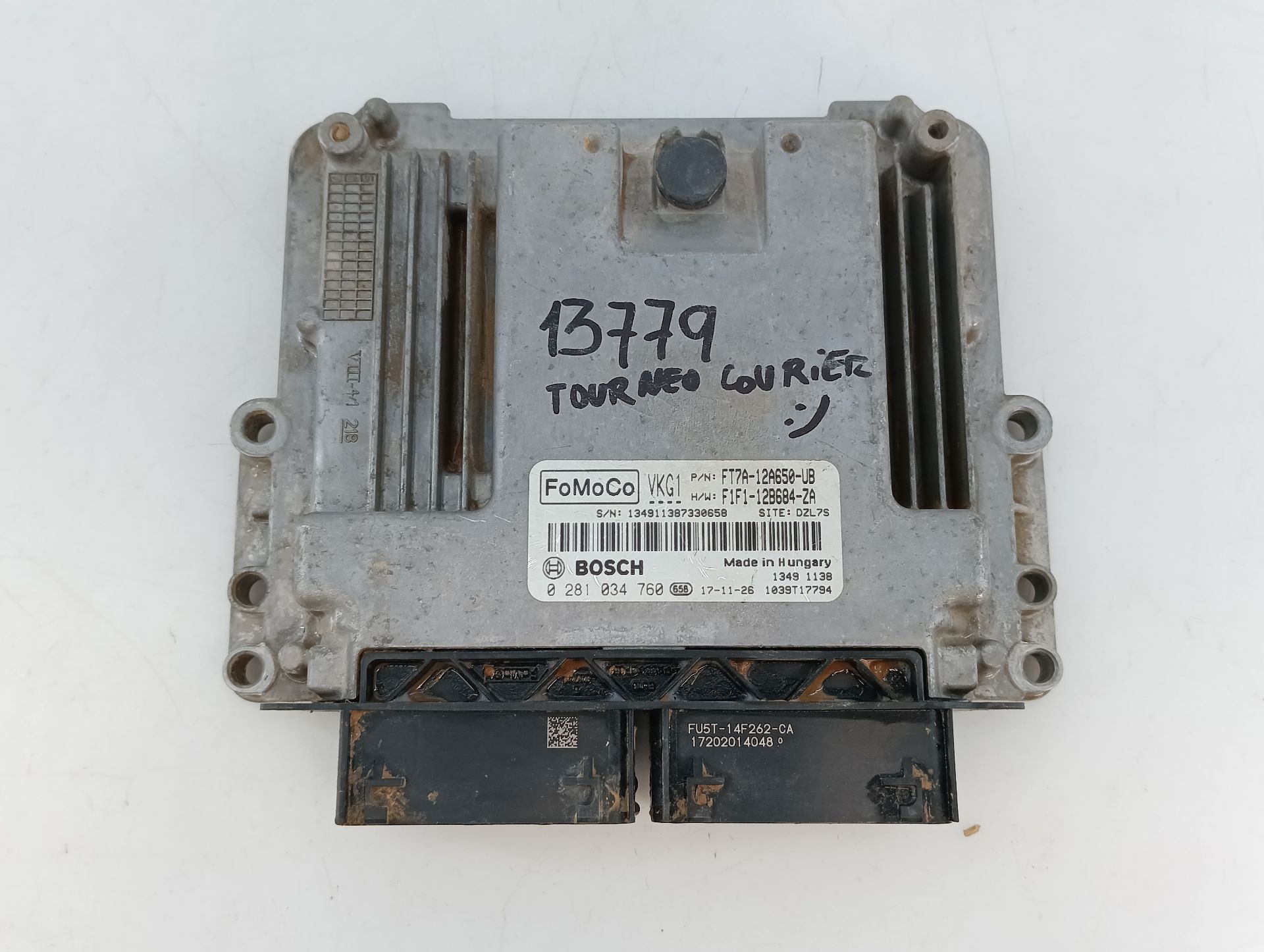 CENTRALITA MOTOR UCE FORD TOURNEO COURIER B460 Monospace FT7A12A650UB / E3-B3-24-4 / 0281034760 FT7A12A650UBE3B32440281034760
