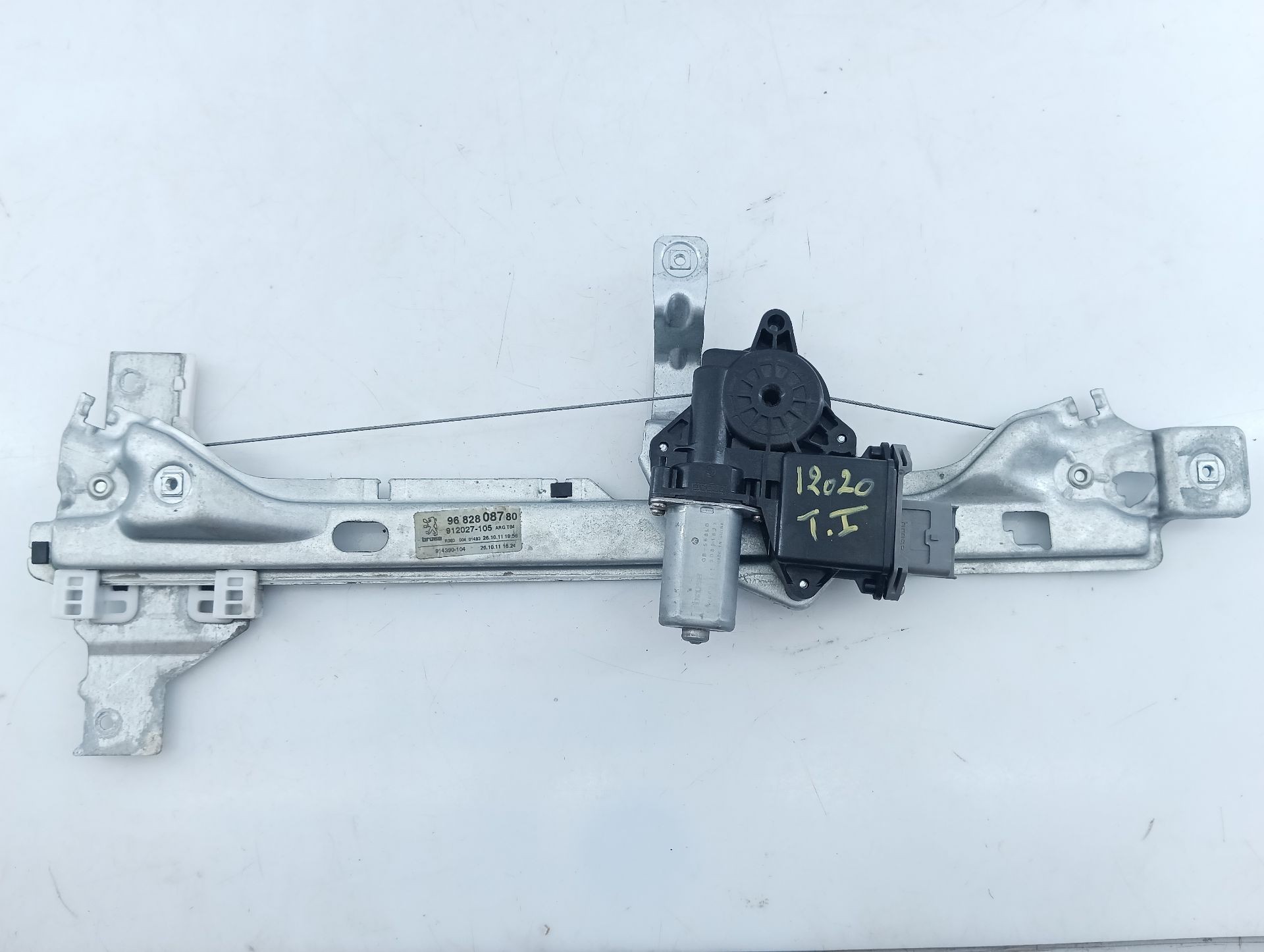 ELEVALUNAS TRASERO IZQUIERDO PEUGEOT 3008 9682808780 / E1-A4-51-2 9682808780E1A4512