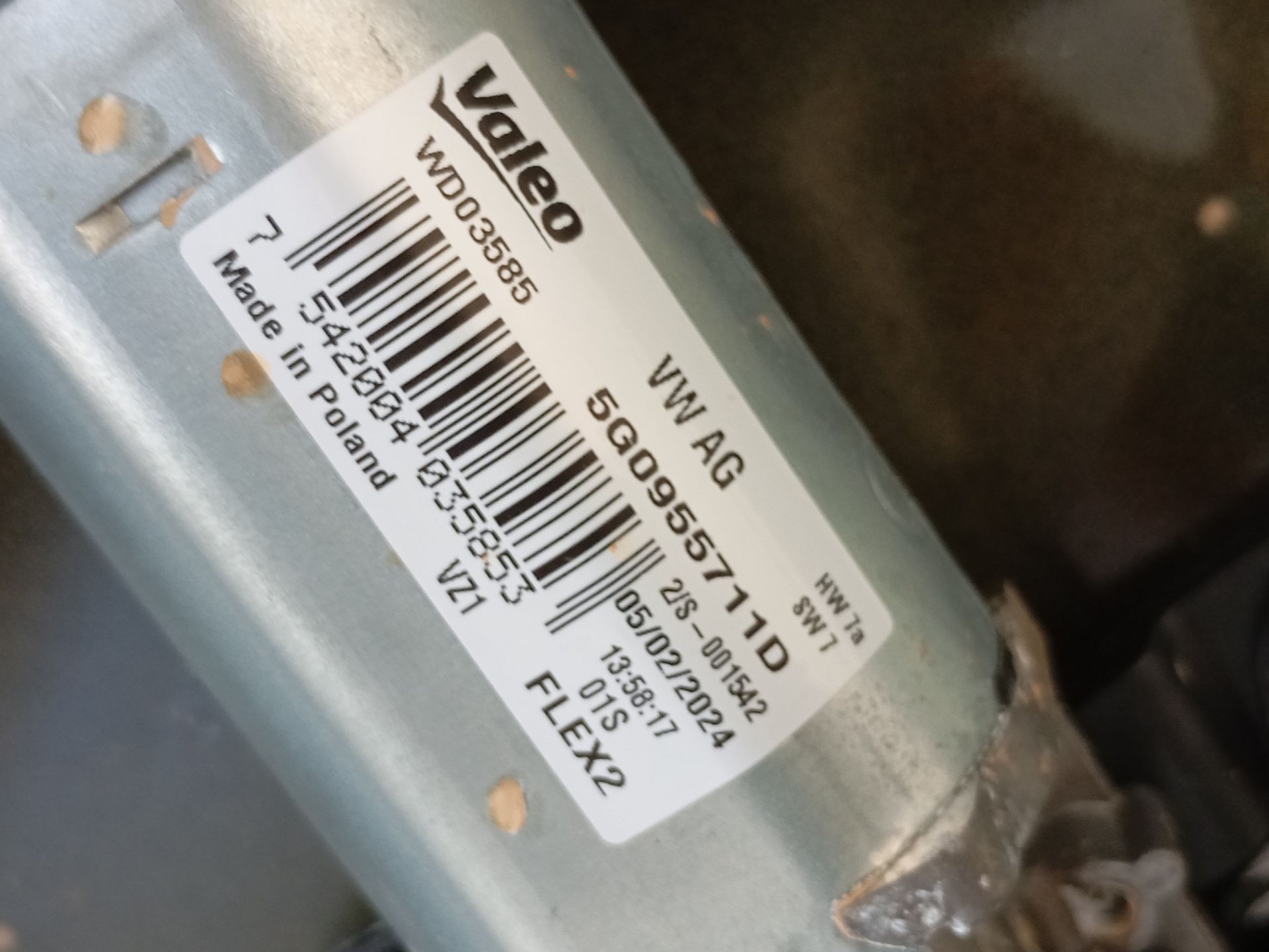 MOTOR LIMPIA TRASERO VOLKSWAGEN T-ROC (A11, D11) 5G0955711D 5G0955711D