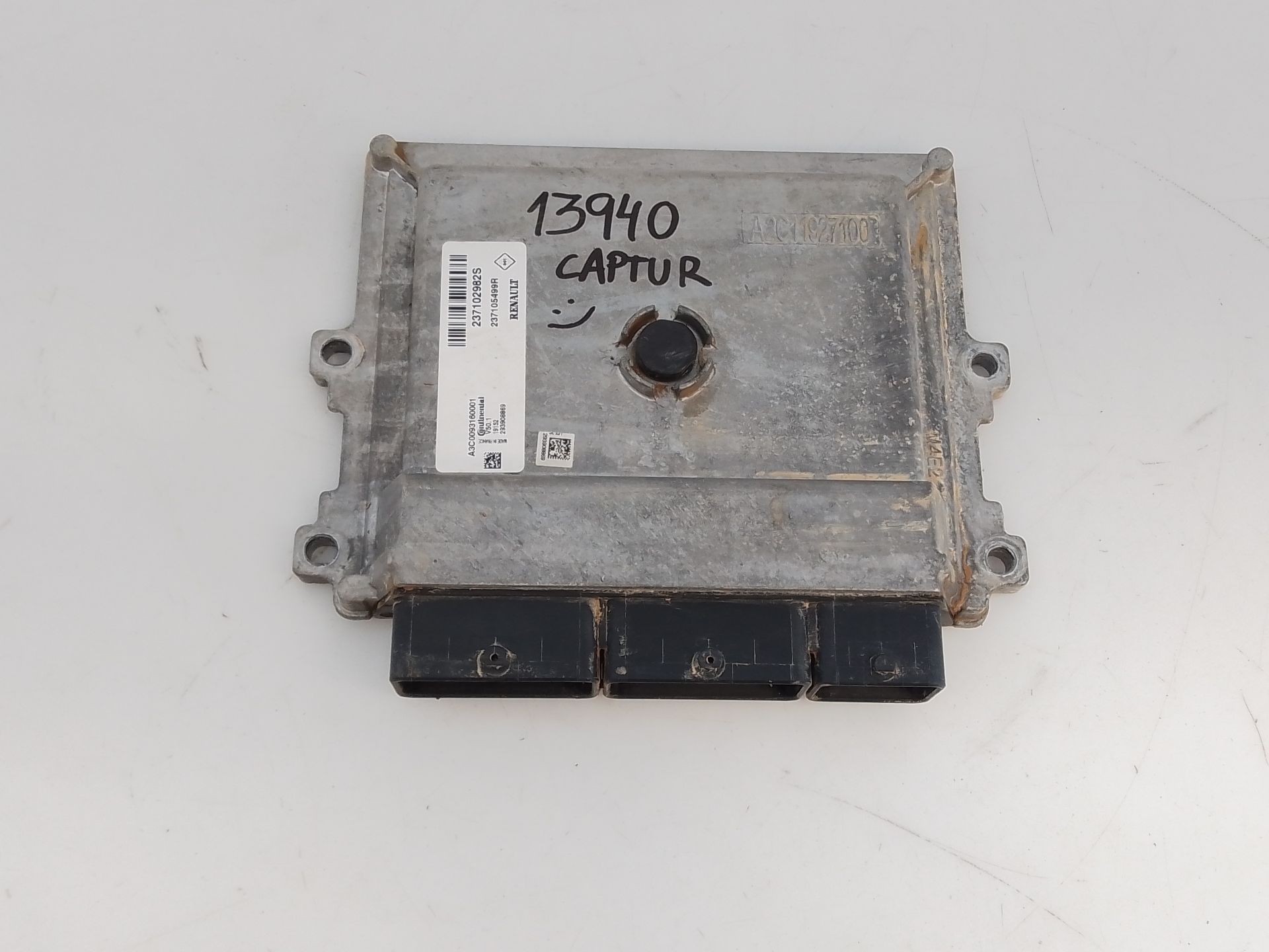 CENTRALITA MOTOR UCE RENAULT CAPTUR I (J5_, H5_) 237102982S / E2-A1-3-4 / A3C0093160001 237102982SE2A134A3C0093160001