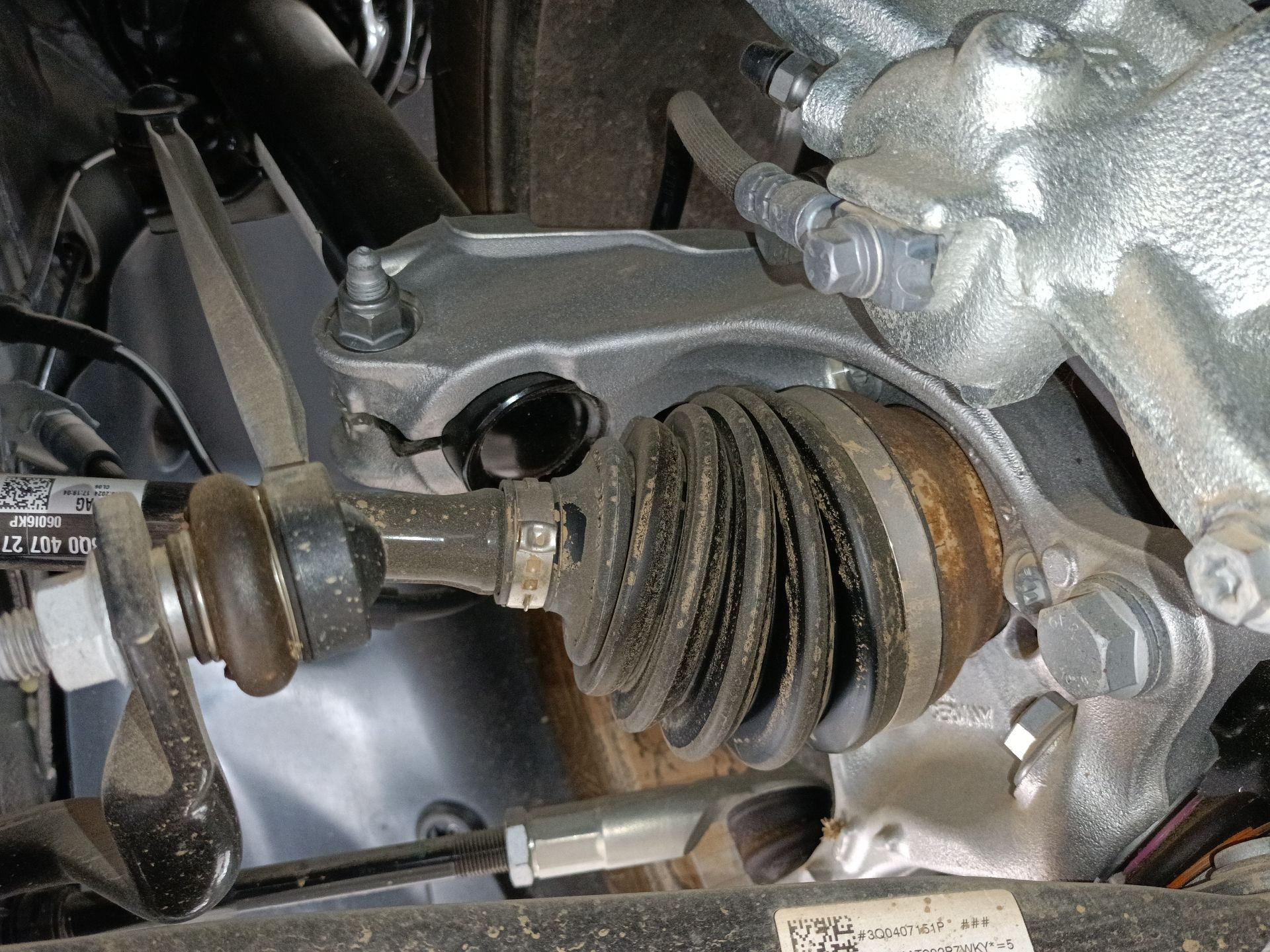 TRANSMISION DELANTERA IZQUIERDA SKODA KAROQ (NU7, ND7) 3Q0407271AA 3Q0407271AA