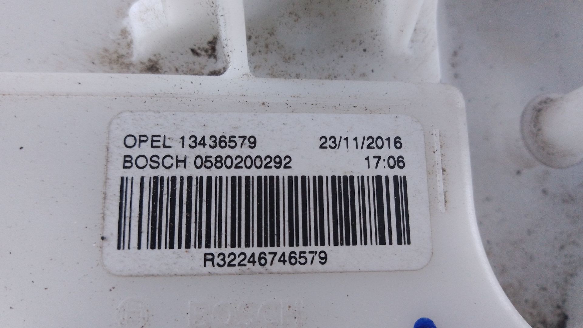 AFORADOR OPEL CORSA E 13436579 / P3-A6-10-2 / 0580200292 13436579P3A61020580200292 - Vista 2