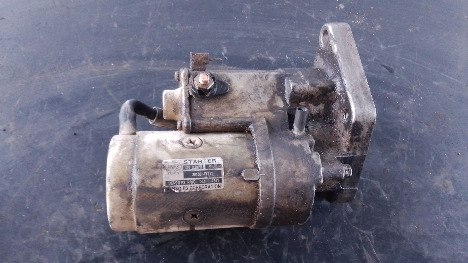 MOTOR ARRANQUE HYUNDAI TERRACAN (HP) 361004X211 / P3-B7-3-3 361004X211P3B733 - Vista 2