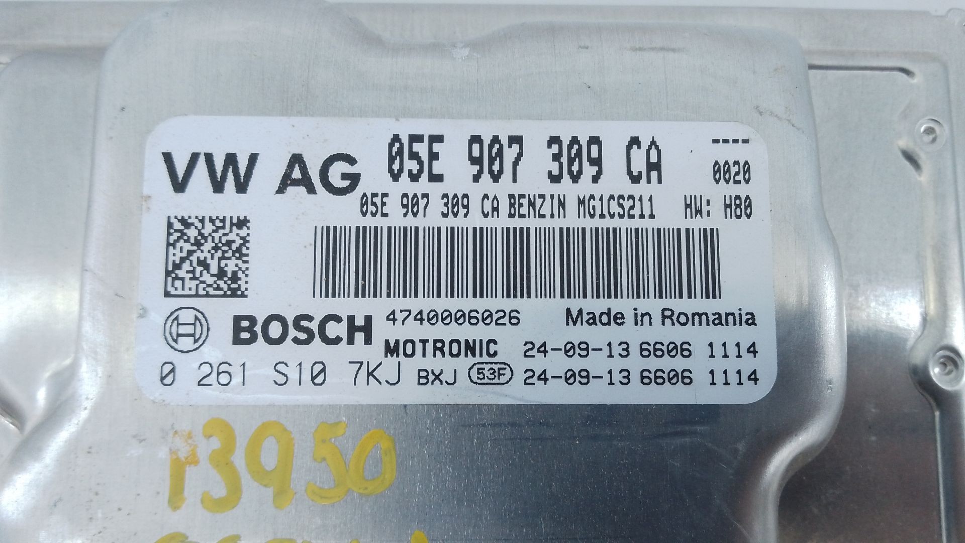 CENTRALITA MOTOR UCE SKODA OCTAVIA NX3 05E907309CA / E2-B2-34-1 / 0261S107KJ 05E907309CAE2B23410261S107KJ - Vista 2