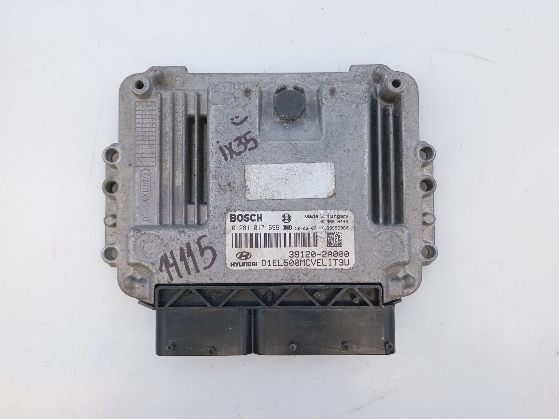 CENTRALITA MOTOR UCE HYUNDAI ix35 (LM, EL, ELH) 391202A000 / E3-A3-30-1 / 0281017696 391202A000E3A33010281017696