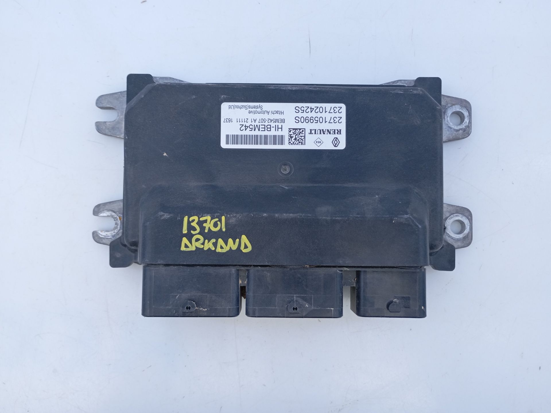 CENTRALITA MOTOR UCE RENAULT ARKANA I (LCM_, LDN_) 237105990S / E2-A1-39-7 / 237102425S 237105990SE2A1397237102425S