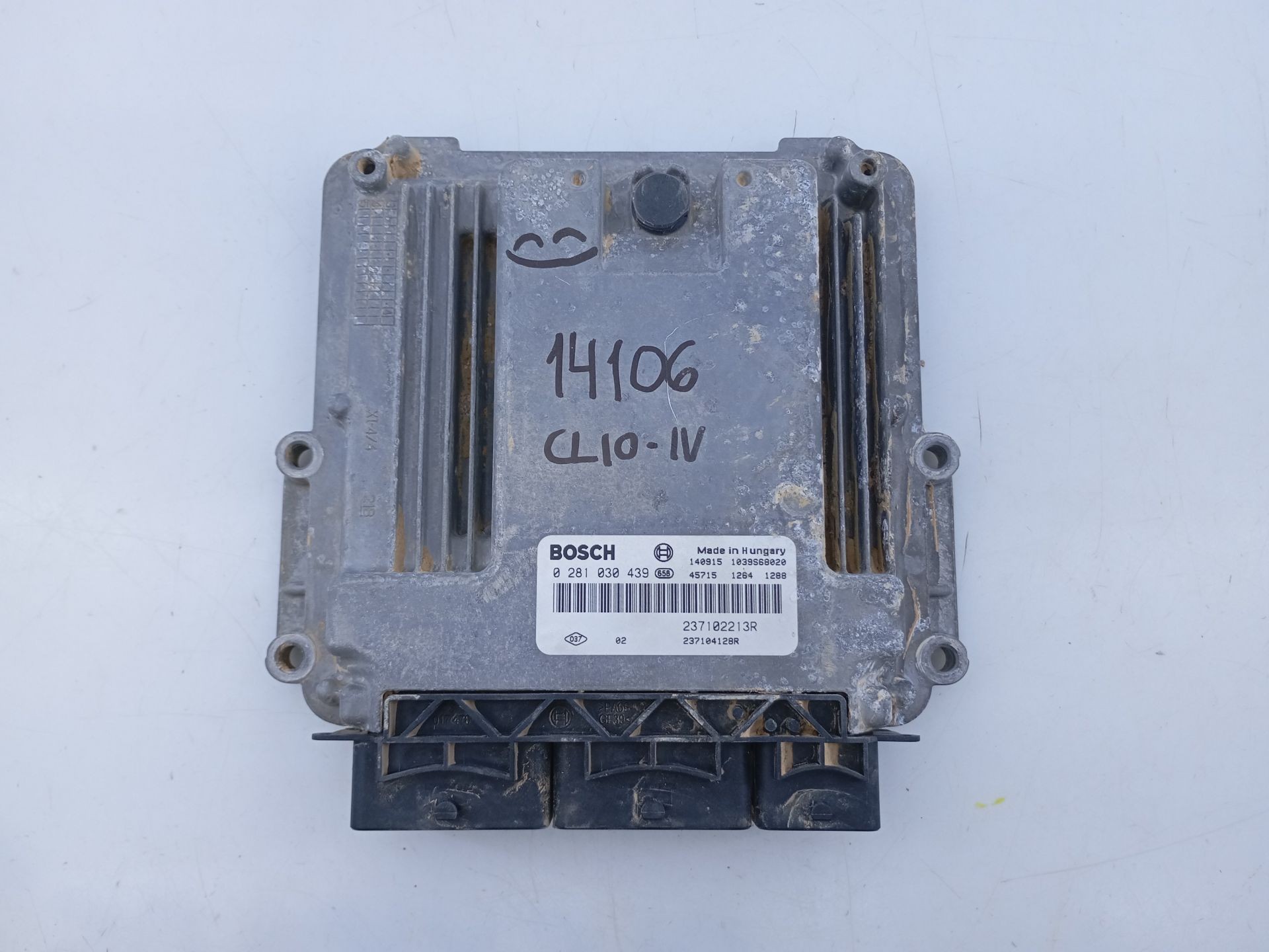 CENTRALITA MOTOR UCE RENAULT CLIO IV (BH_) 237102213R / E2-A1-33-7 / 0281030439 237102213RE2A13370281030439