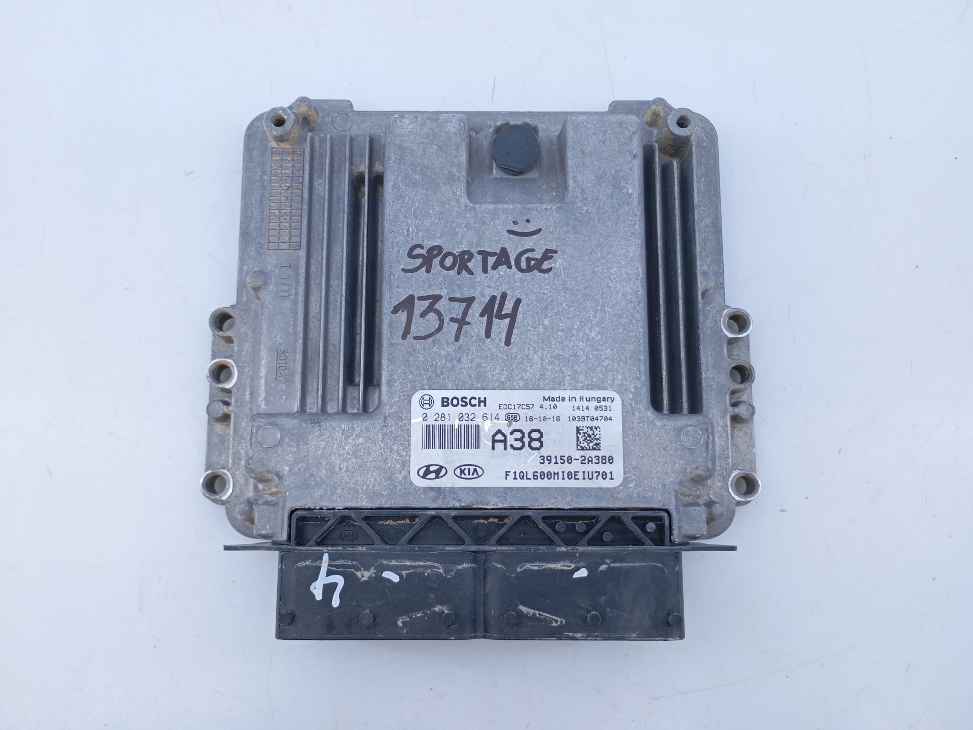 CENTRALITA MOTOR UCE KIA SPORTAGE IV (QL, QLE) 391502A380 / E3-A3-39-2 / 0281032614 391502A380E3A33920281032614 - Vista 3