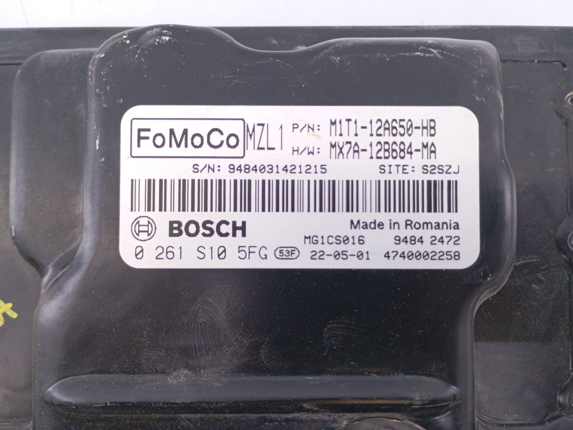 CENTRALITA MOTOR UCE FORD PUMA (J2K, CF7) M1T112A650HB / E3-B3-29-2 / 0261S105FG M1T112A650HBE3B32920261S105FG - Vista 2