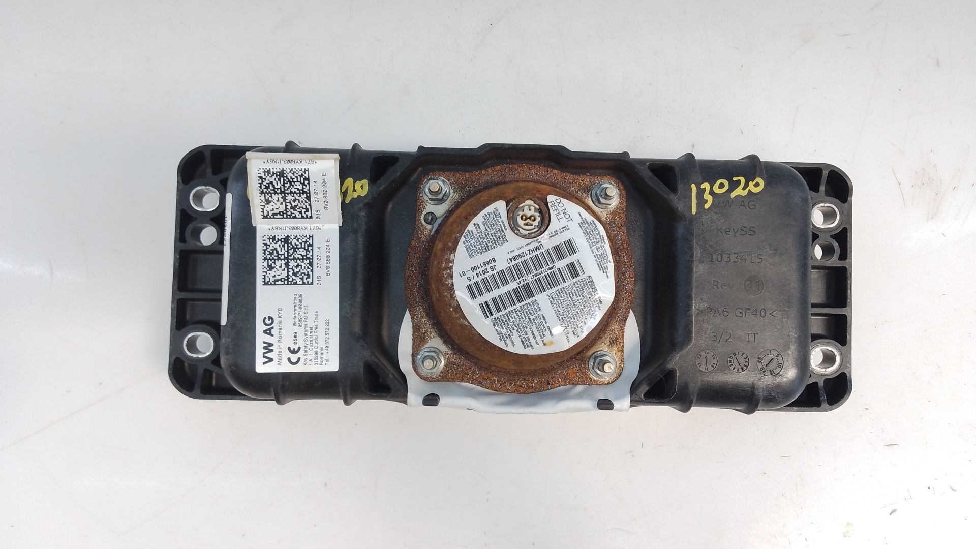 AIRBAG DELANTERO DERECHO VOLKSWAGEN GOLF VII LIM. (BQ1) 8V0880204E / E1-B6-7-2 8V0880204EE1B672 - Vista 3