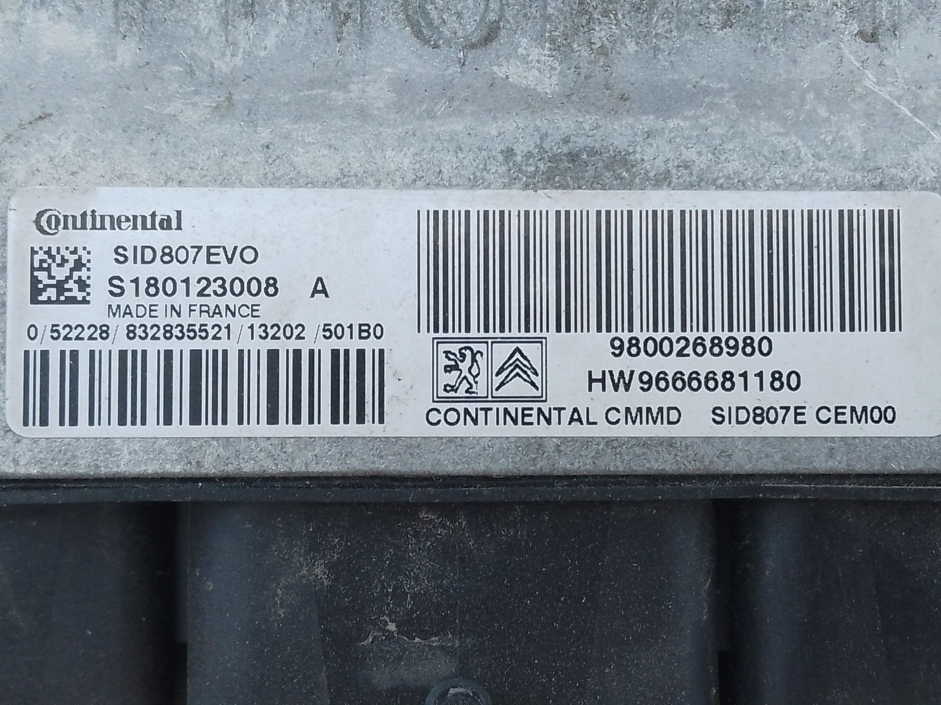 CENTRALITA UNIDAD CONTROL CITROËN BERLINGO MULTISPACE (B9) 9800268980 / E3-B2-34-2 / 9666681180 9800268980E3B23429666681180 - Vista 2