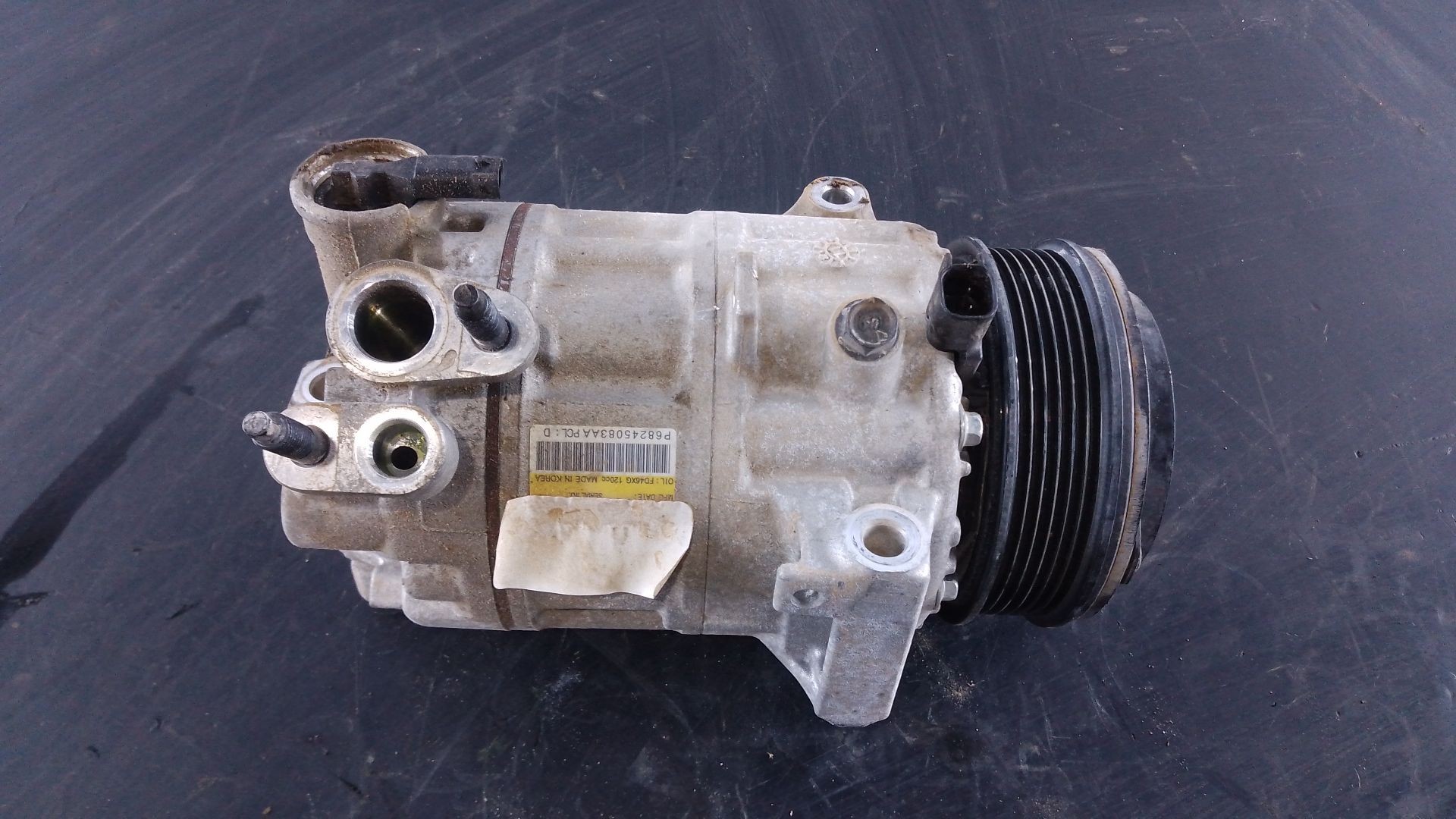 COMPRESOR AIRE ACONDICIONADO JEEP WRANGLER IV (JL) P68245083AA / P3-A1-10-4 P68245083AAP3A1104 - Vista 3