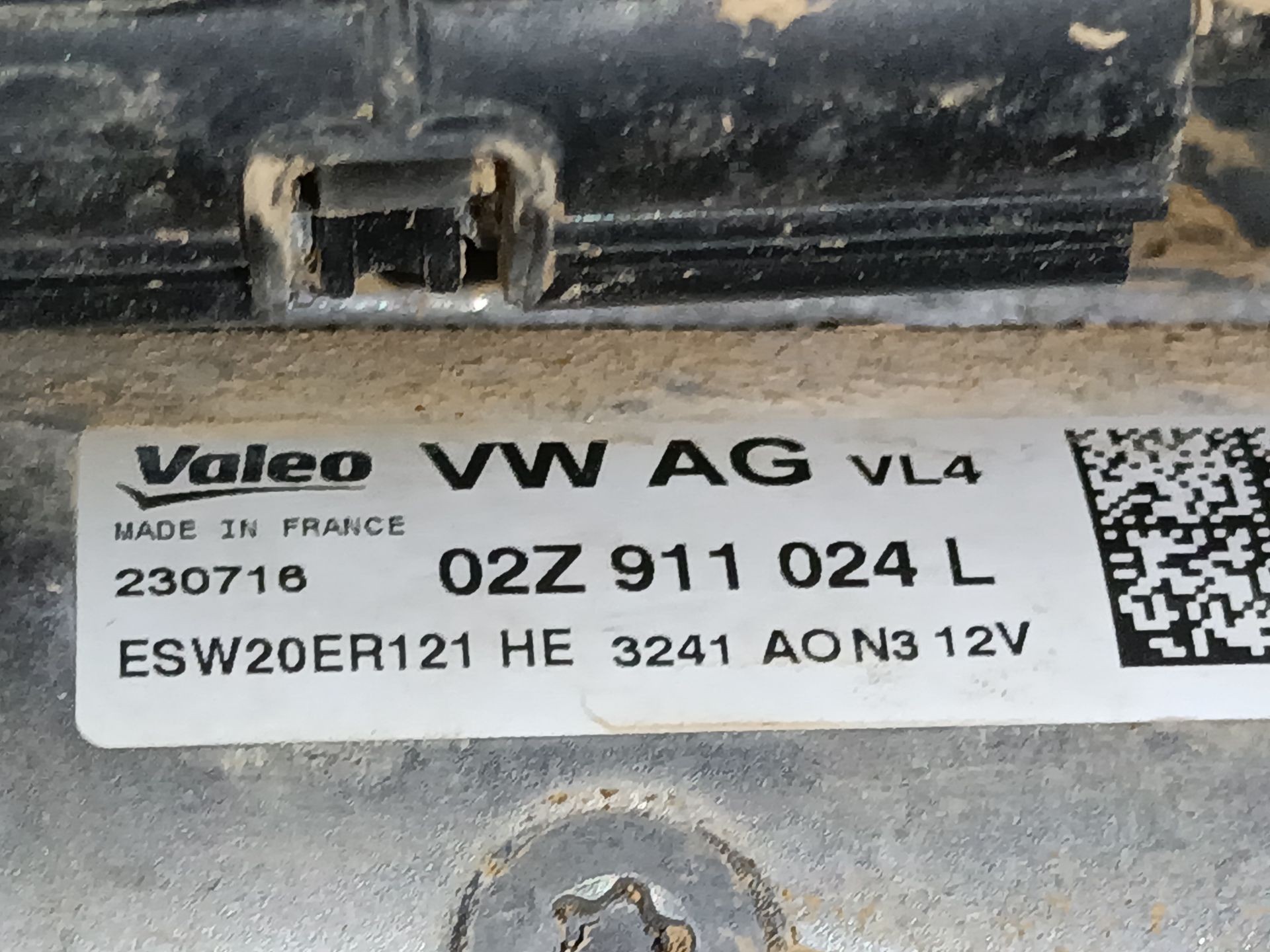 MOTOR ARRANQUE SEAT ATECA (KH7, KHP) 02Z911024L 02Z911024L - Vista 2