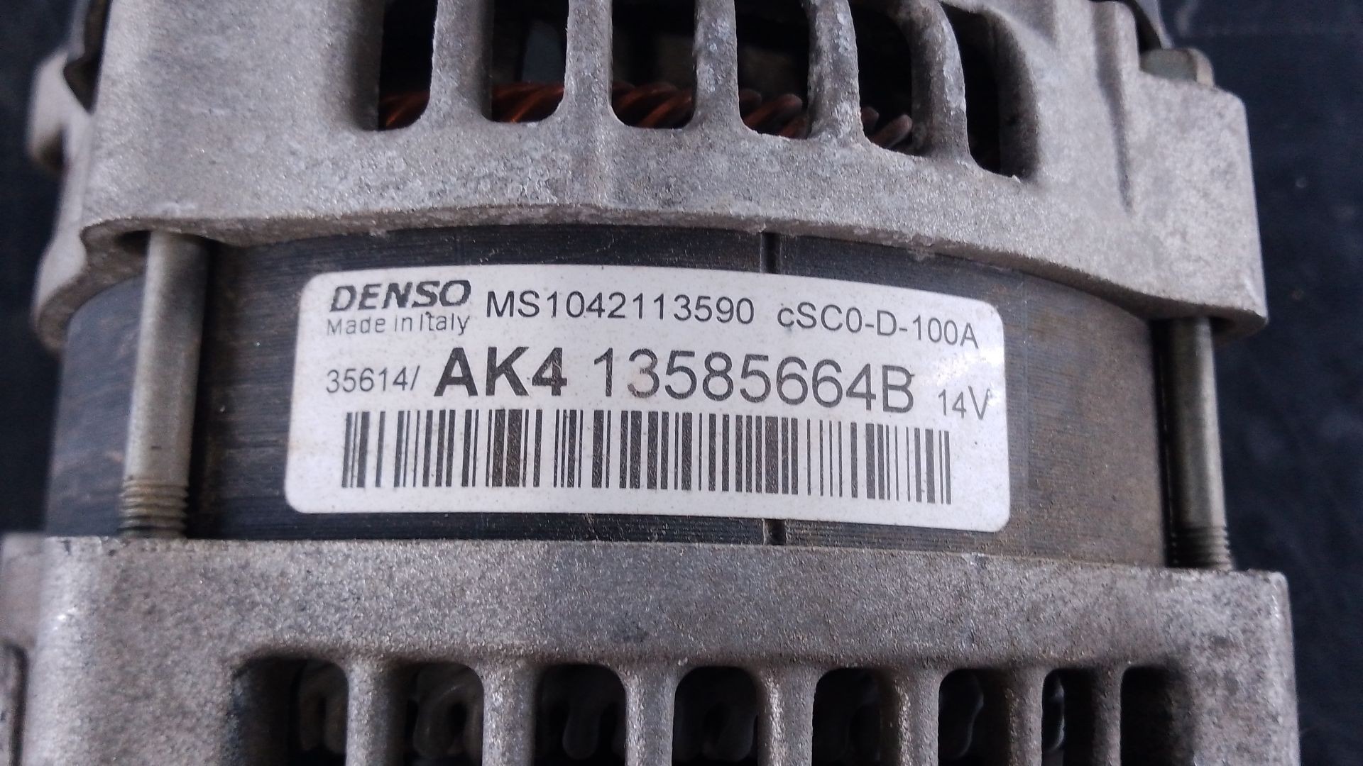 ALTERNADOR OPEL CORSA E 13585664B / P3-B5-10-1 13585664BP3B5101 - Vista 3