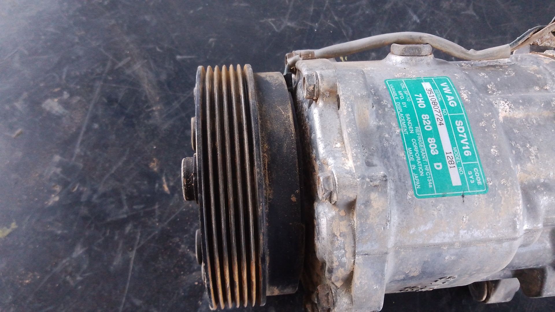 COMPRESOR AIRE ACONDICIONADO VOLKSWAGEN CADDY III Monospace (2KB, 2KJ, 2CB, 2CJ) 7H0820803D / P3-A2-5-2 7H0820803DP3A252 - Vista 2