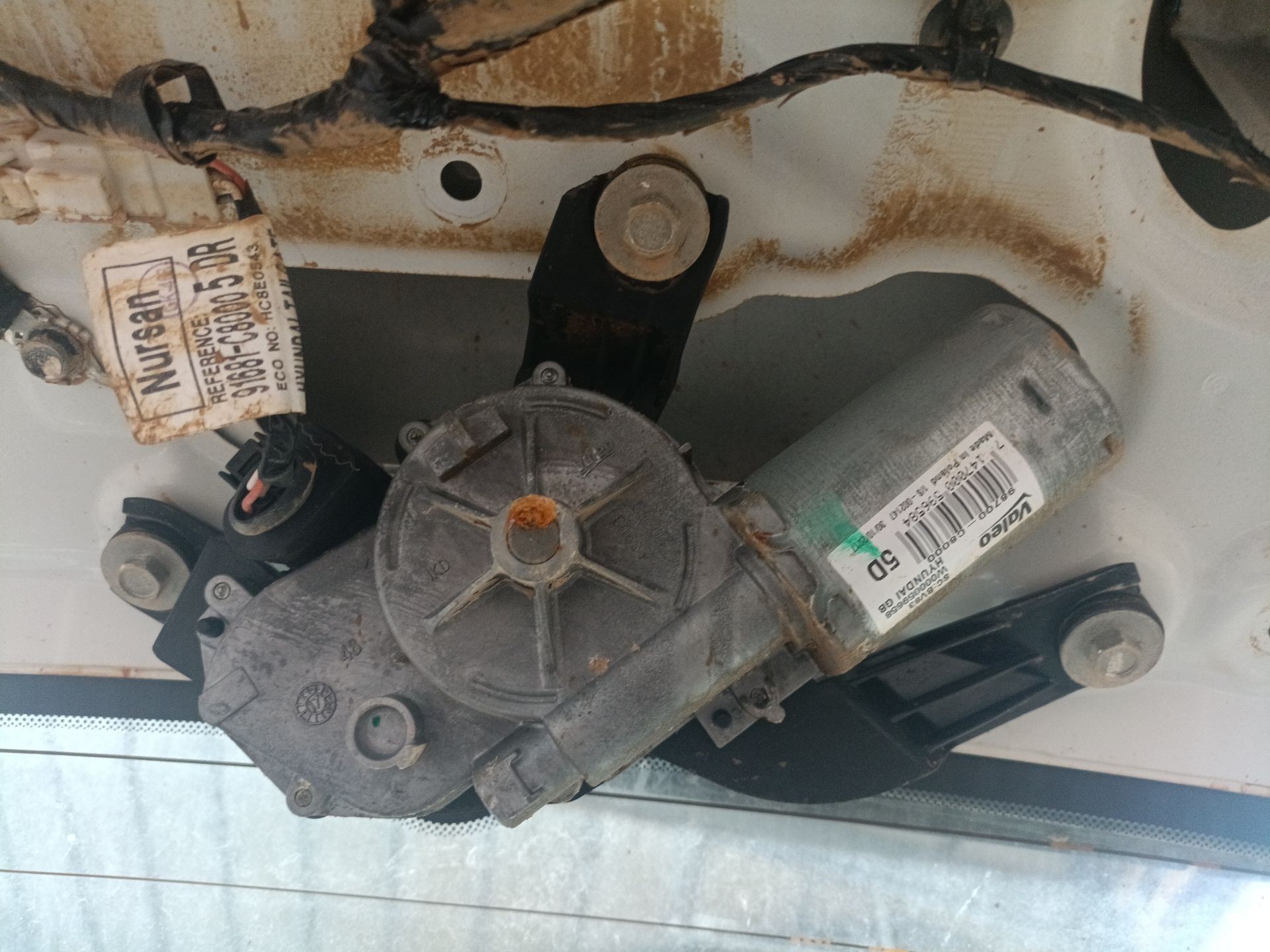 MOTOR LIMPIA TRASERO HYUNDAI i20 II (GB, IB) 98700C8000 98700C8000