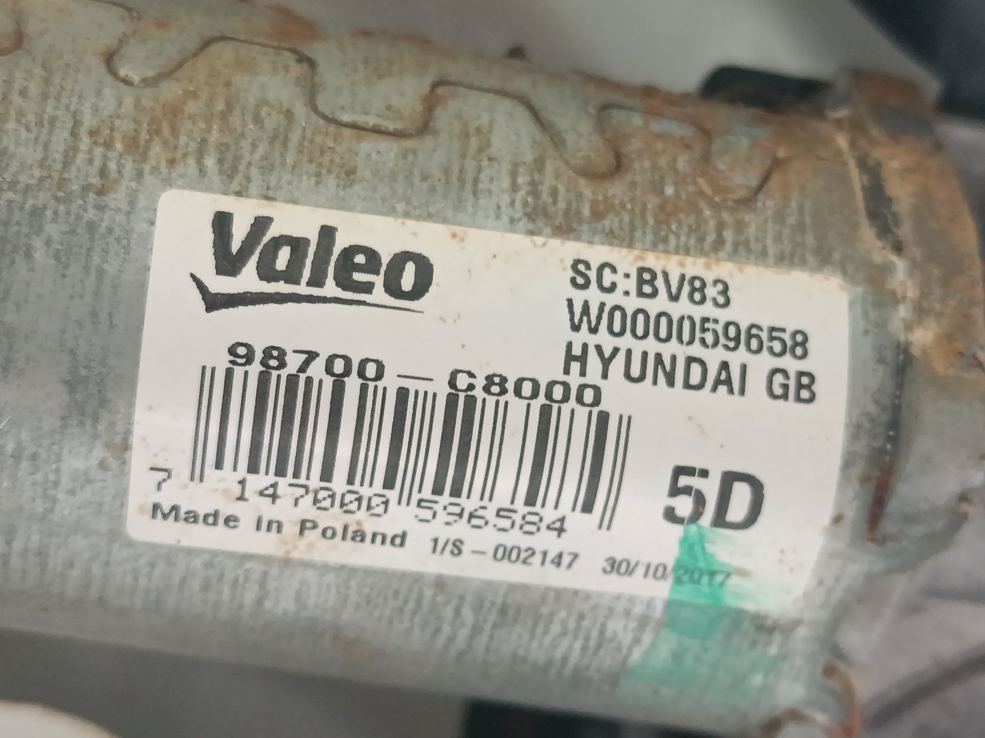MOTOR LIMPIA TRASERO HYUNDAI i20 II (GB, IB) 98700C8000 98700C8000 - Vista 2