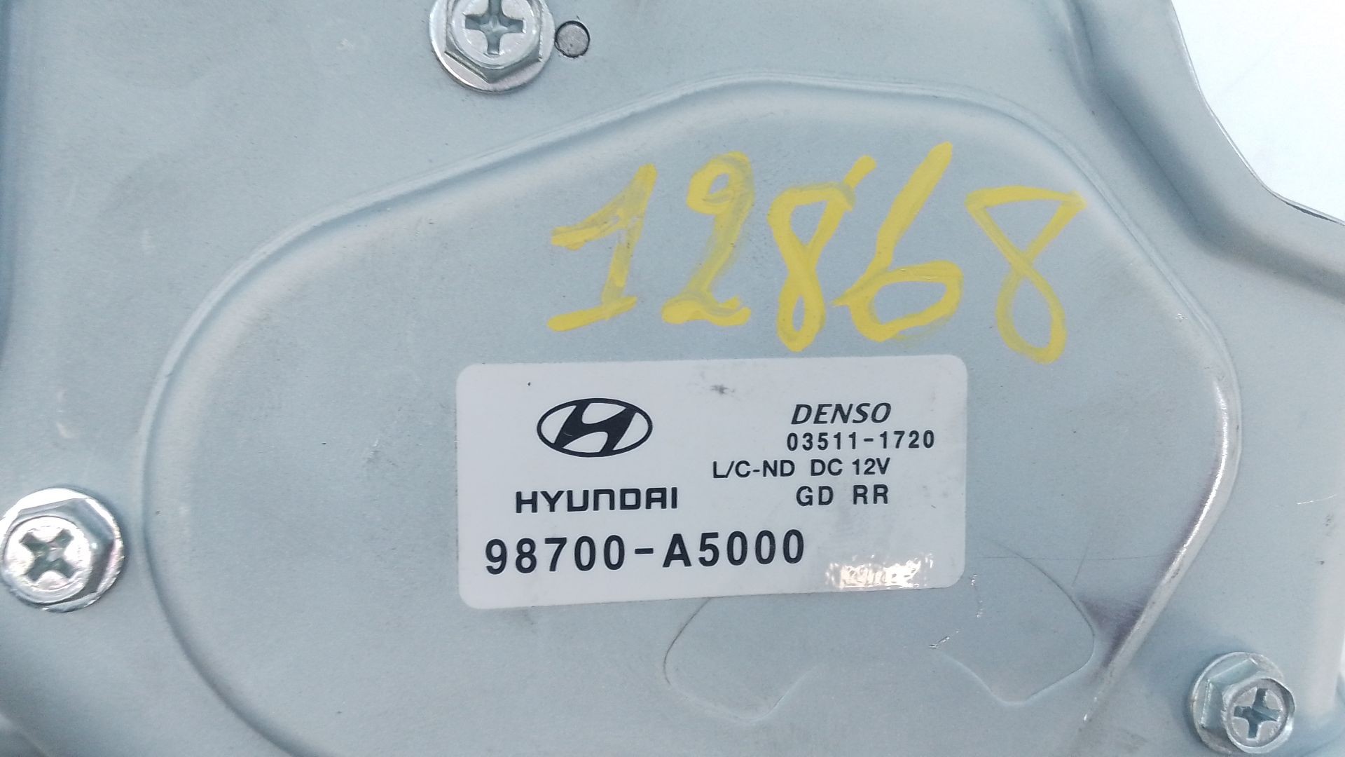 MOTOR LIMPIA TRASERO HYUNDAI I30 (GD) 98700A5000 / E2-B5-5-2 98700A5000E2B552 - Vista 3