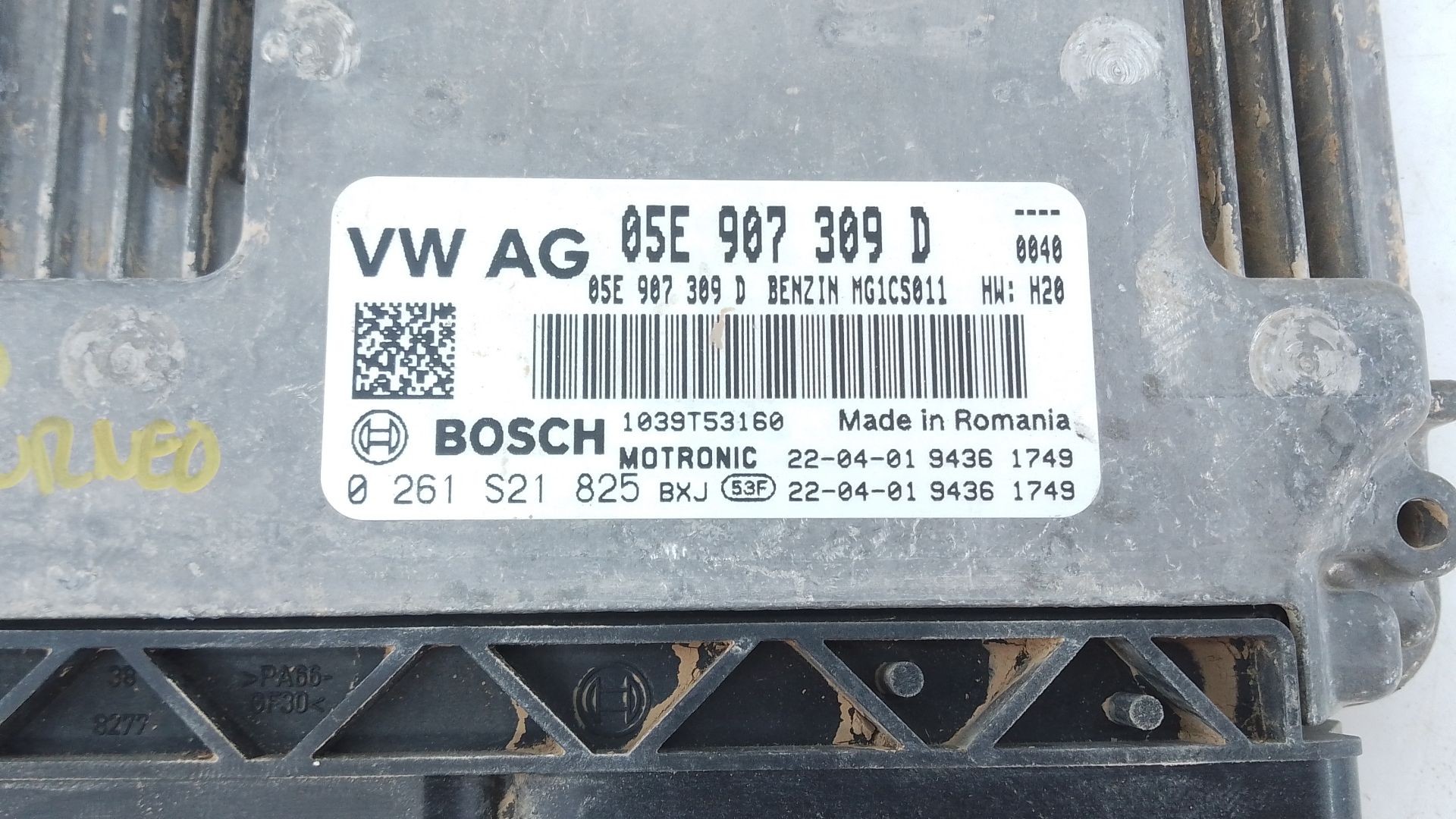 CENTRALITA MOTOR UCE FORD TOURNEO CONNECT / GRAND TOURNEO CONNECT V761 Monospace (SK) 05E907309D / E3-B3-24-2 / 0261S21825 05E907309DE3B32420261S21825 - Vista 2