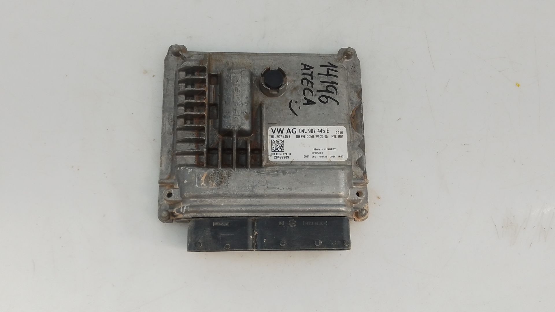 CENTRALITA MOTOR UCE SEAT ATECA (KH7, KHP) 04L907445E / E2-A1-8-2 / 28499989 04L907445EE2A18228499989