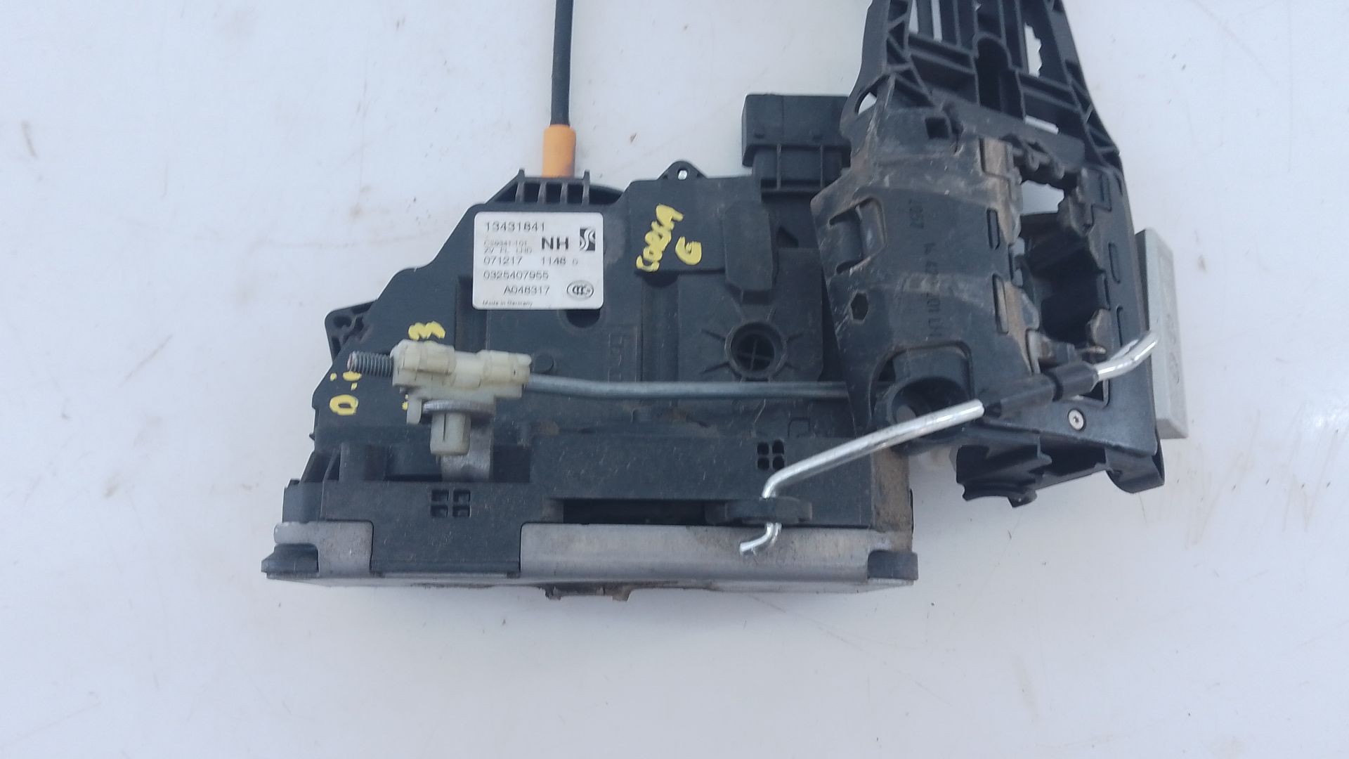 CERRADURA PUERTA DELANTERA IZQUIERDA OPEL CORSA E (X15) 13431841 / E2-B6-4-1 / A048317 13431841E2B641A048317 - Vista 2