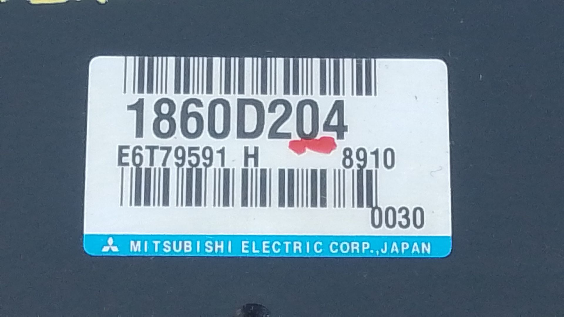 CENTRALITA MOTOR UCE MITSUBISHI OUTLANDER III (GG_W, GF_W, ZJ, ZL, ZK) 1860D204 / E3-A2-18-1 / E6T79591 1860D204E3A2181E6T79591 - Vista 2
