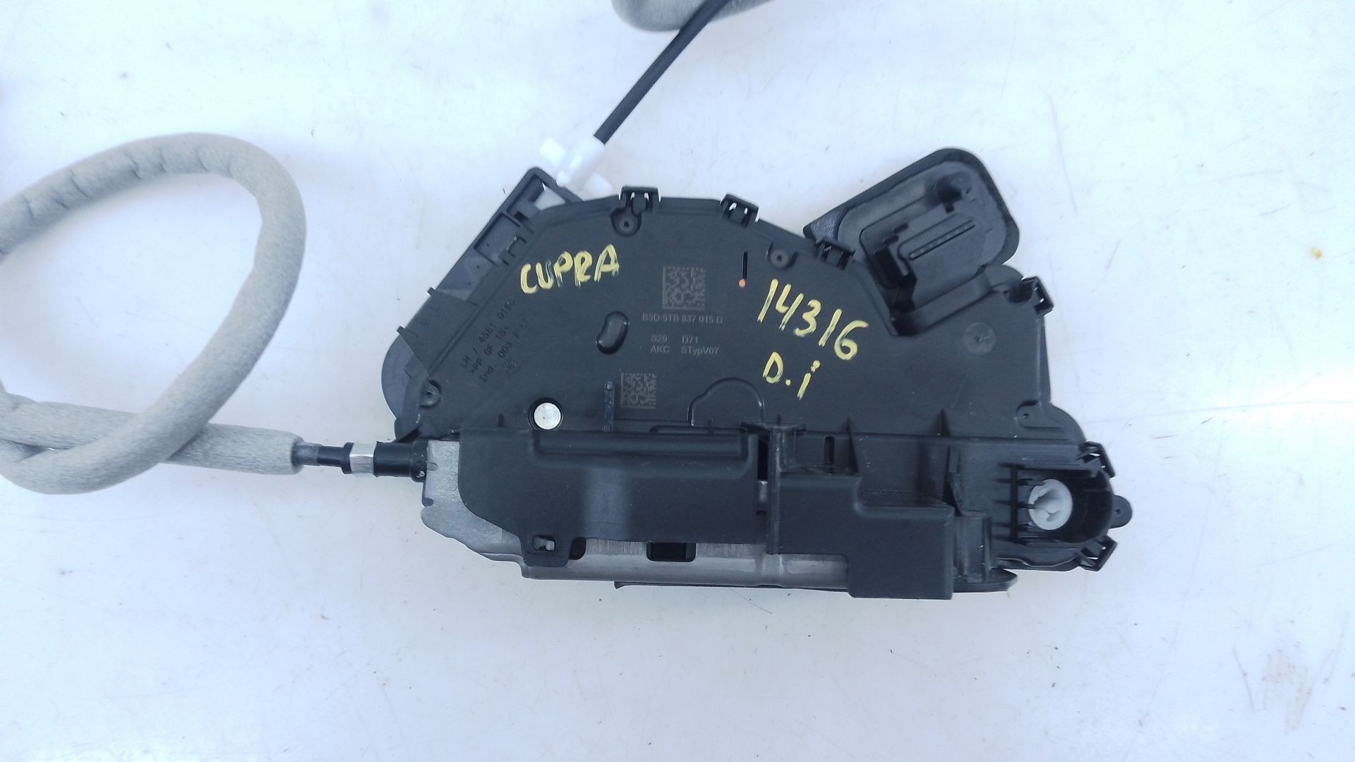 CERRADURA PUERTA DELANTERA IZQUIERDA CUPRA FORMENTOR (KMP) 2.0 TDI 5TB837015D / E1-B6-27-2 5TB837015DE1B6272 - Vista 2