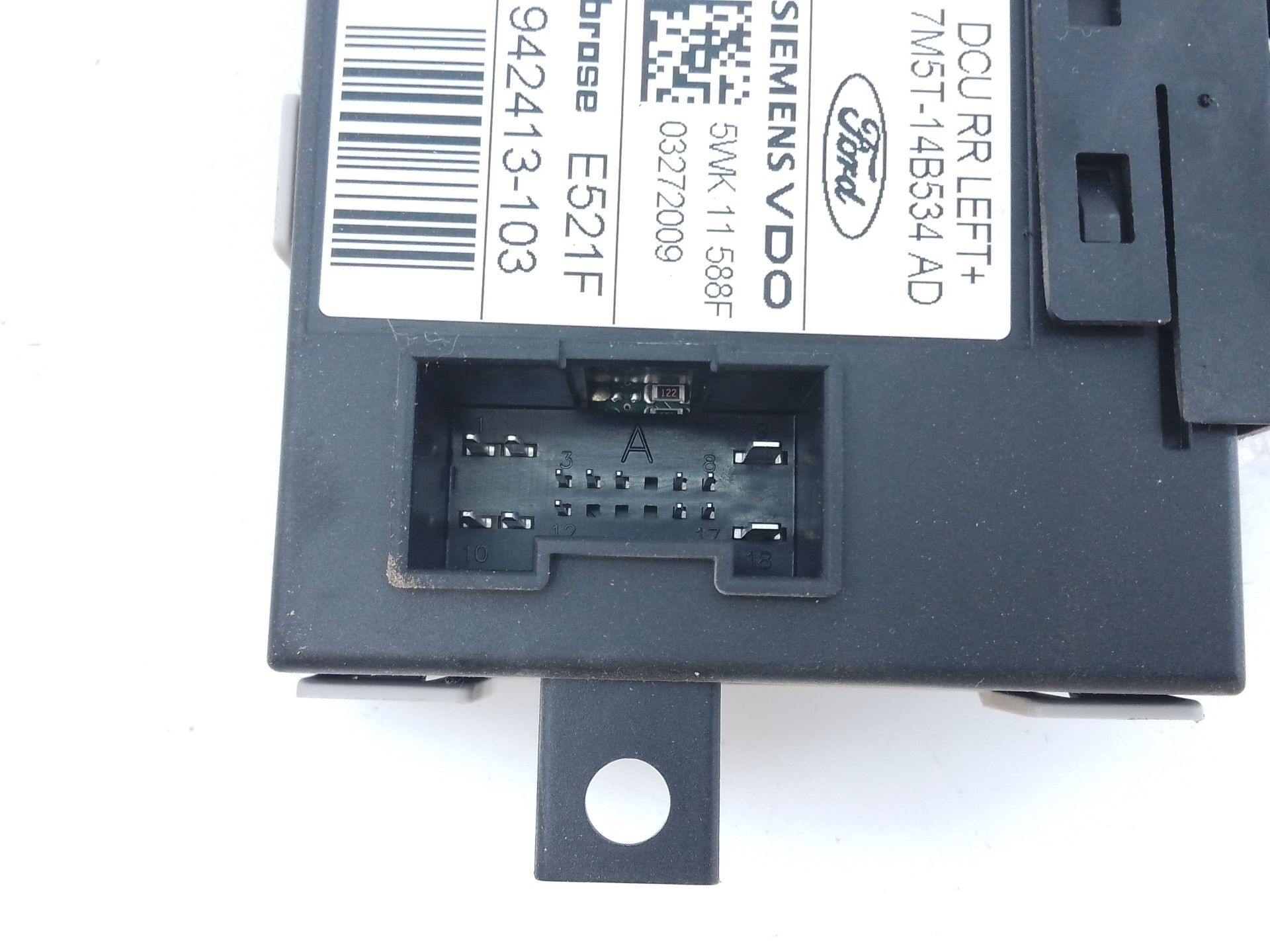 MOTOR ELEVALUNAS TRASERO IZQUIERDO FORD KUGA (CBV) 942413103 / E2-B3-14-2 942413103E2B3142 - Vista 3