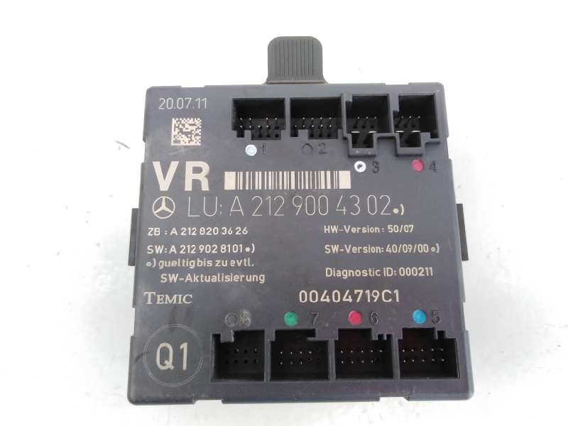 MODULO ELEVALUNAS DELANTERO DERECHO MERCEDES-BENZ CLASE CLK (W207) COUPE A2129004302 / E3-A1-1-2 / 00404719C1 A2129004302E3A11200404719C1