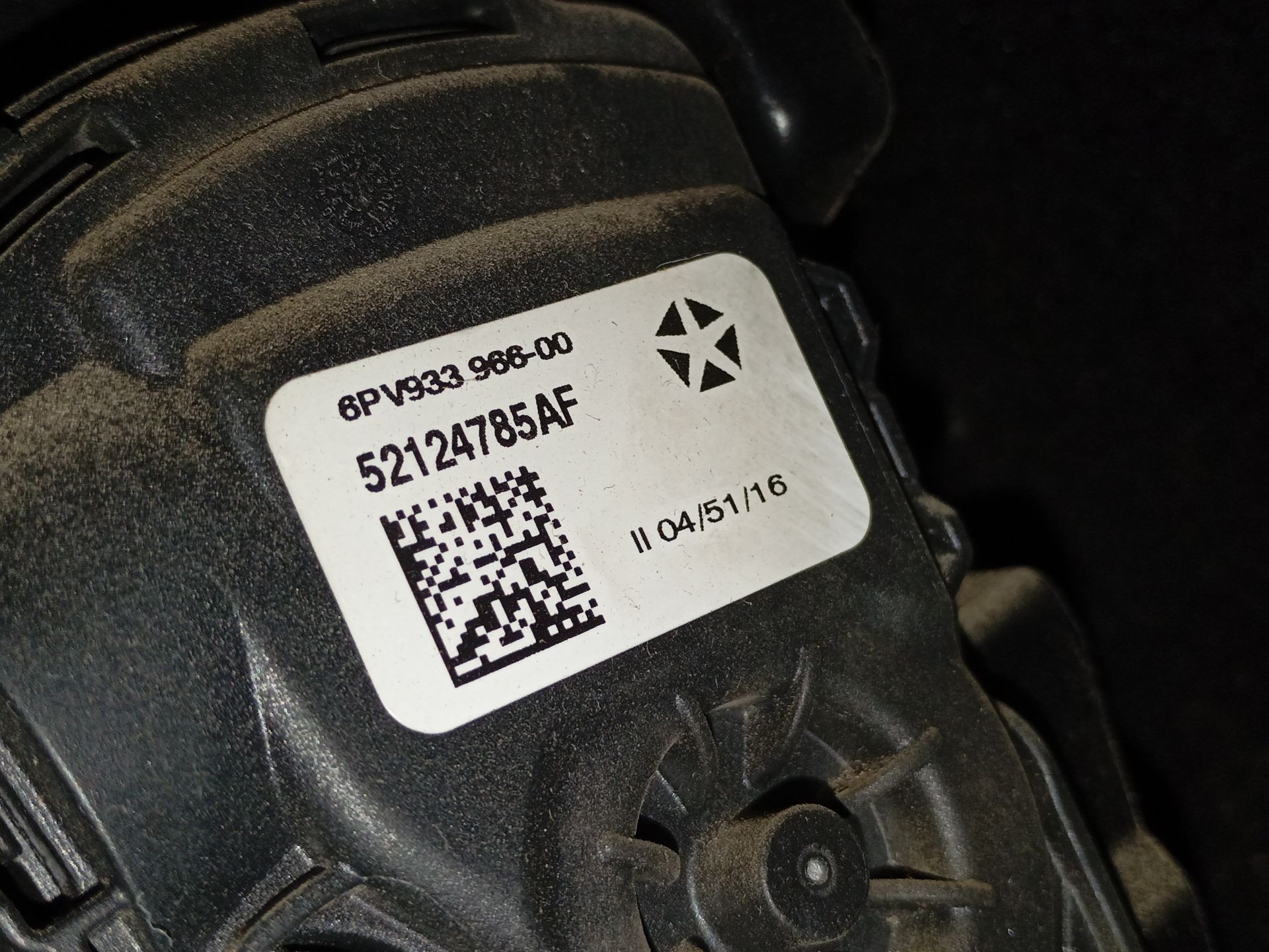 PEDAL ACELERADOR JEEP GRAND CHEROKEE IV (WK, WK2) 52124785AF / 6PV93396600 52124785AF6PV93396600