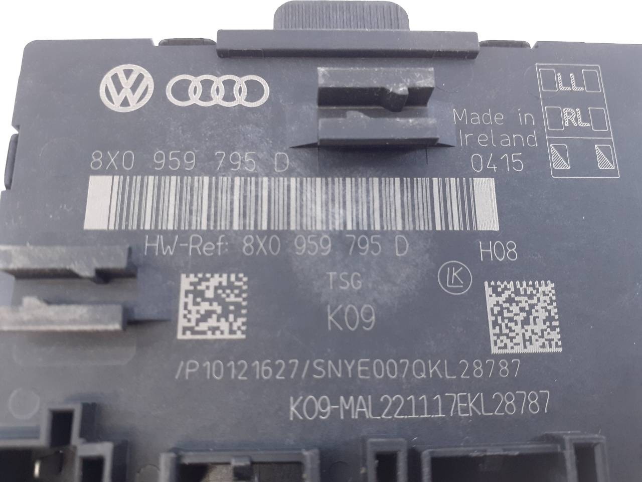 MODULO ELEVALUNAS TRASERO IZQUIERDO AUDI A1 SPORTBACK (8XF) 8X0959795D / E2-A1-2-4 8X0959795DE2A124 - Vista 2