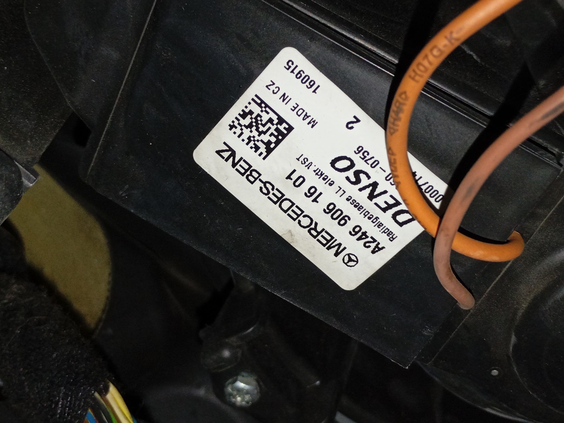 VENTILADOR CALEFACCION MERCEDES-BENZ CLASE A (W176) A2469061601 A2469061601