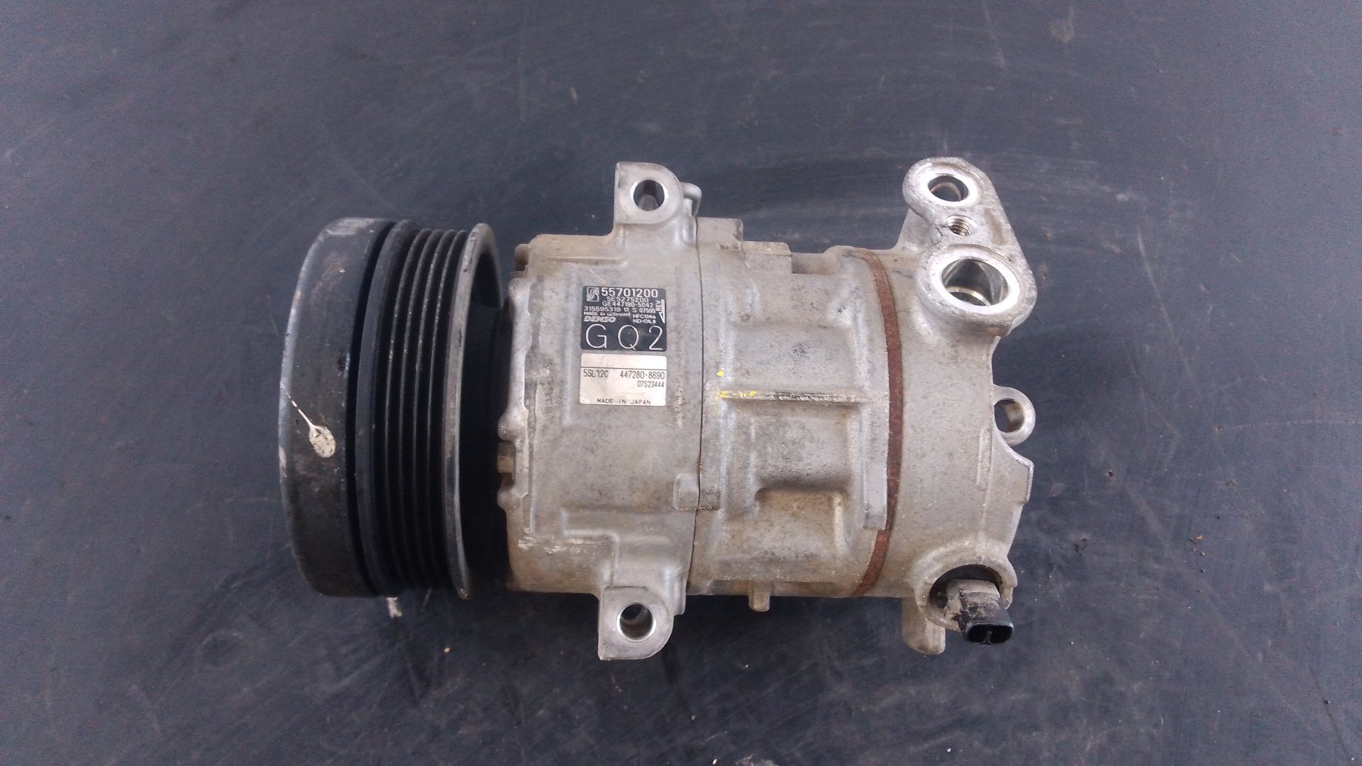 COMPRESOR AIRE ACONDICIONADO OPEL CORSA E 55701200 / P3-A1-30-4 / 4472808690 55701200P3A13044472808690 - Vista 3