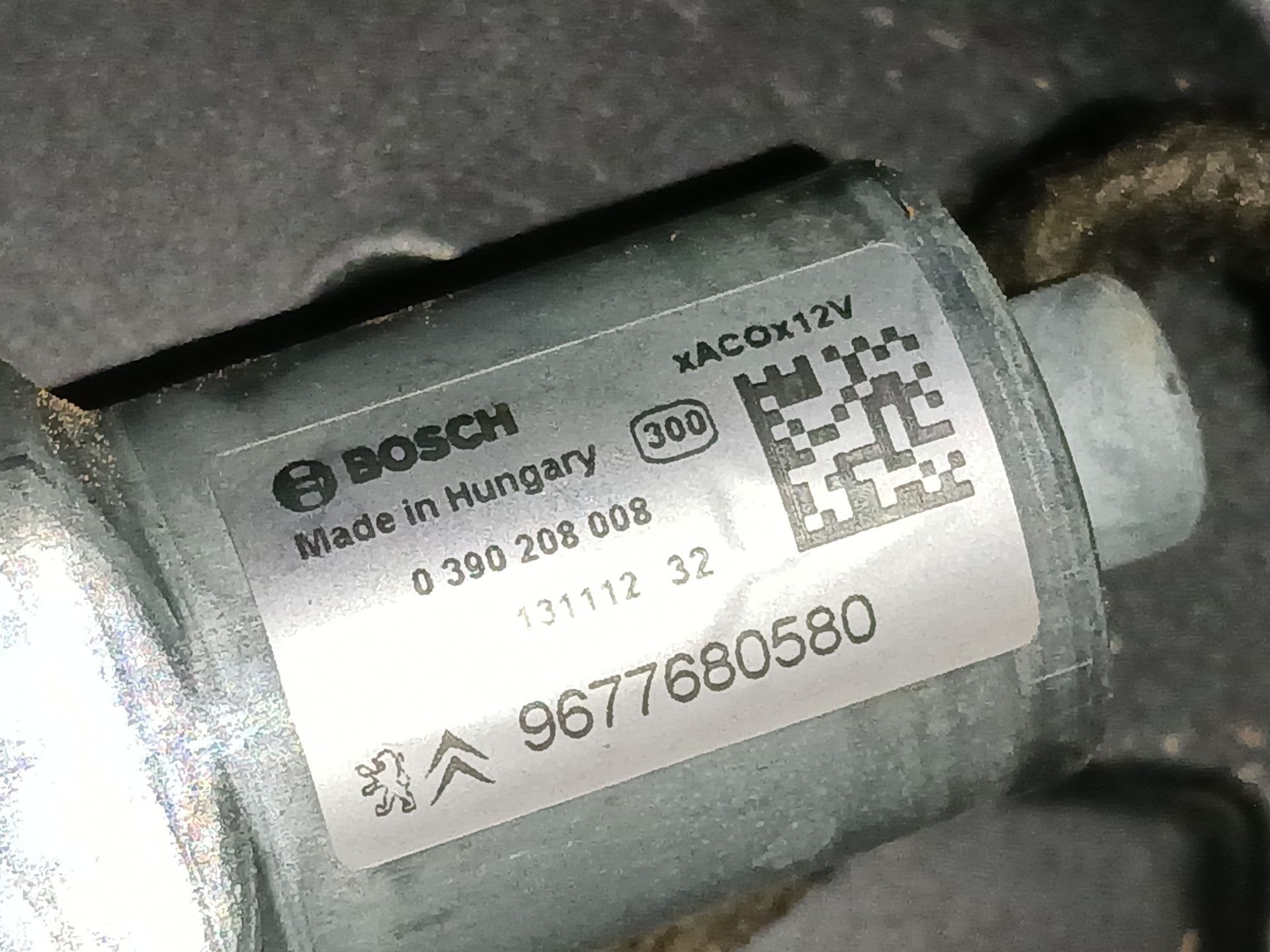 MOTOR LIMPIA TRASERO PEUGEOT 308 II (LB_, LP_, LW_, LH_, L3_) 9677680580 9677680580 - Vista 2
