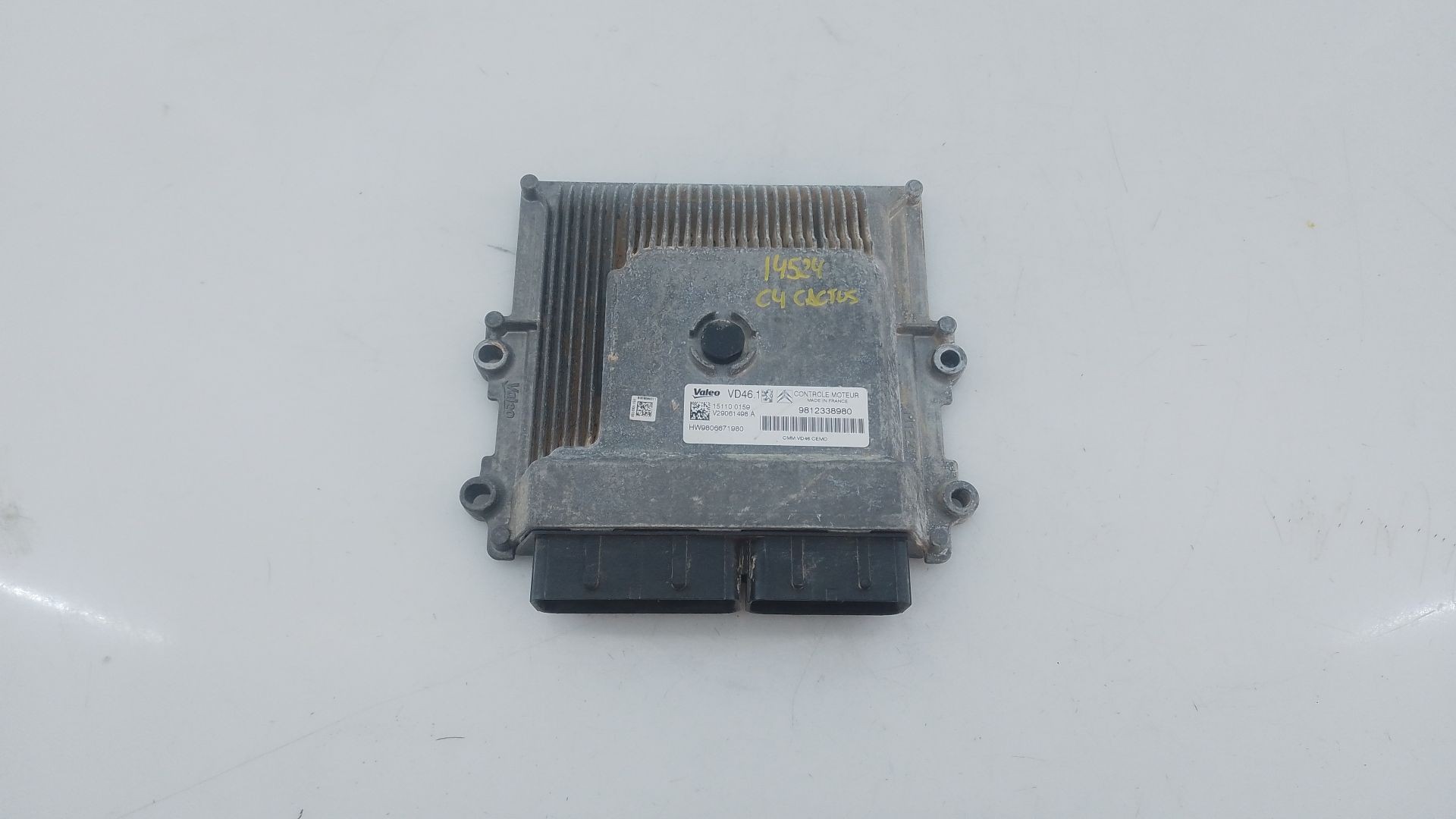 CENTRALITA MOTOR UCE CITROËN C4 CACTUS 9812338980 / E3-B2-46-3 / 9806671980 9812338980E3B24639806671980