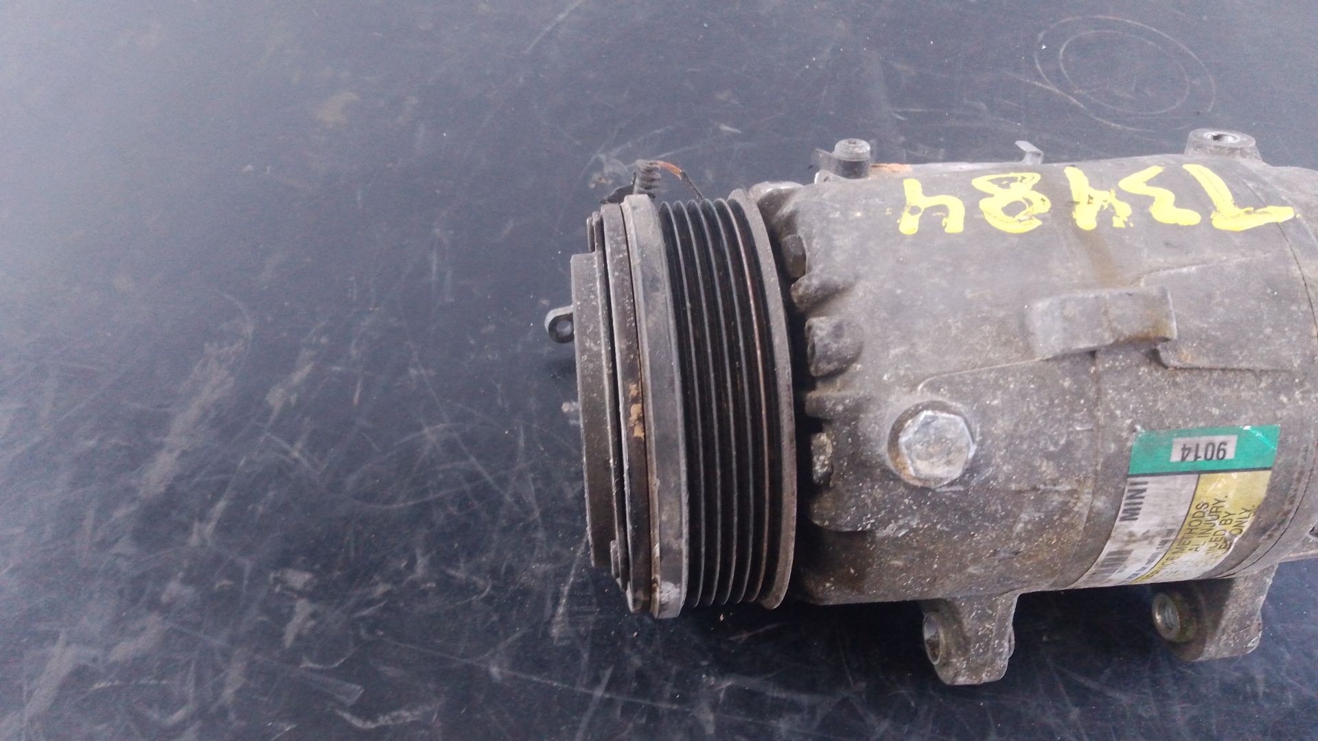 COMPRESOR AIRE ACONDICIONADO MINI MINI (R50, R53) 64521171310 / P3-B2-25-4 / 01139014 64521171310P3B225401139014 - Vista 2