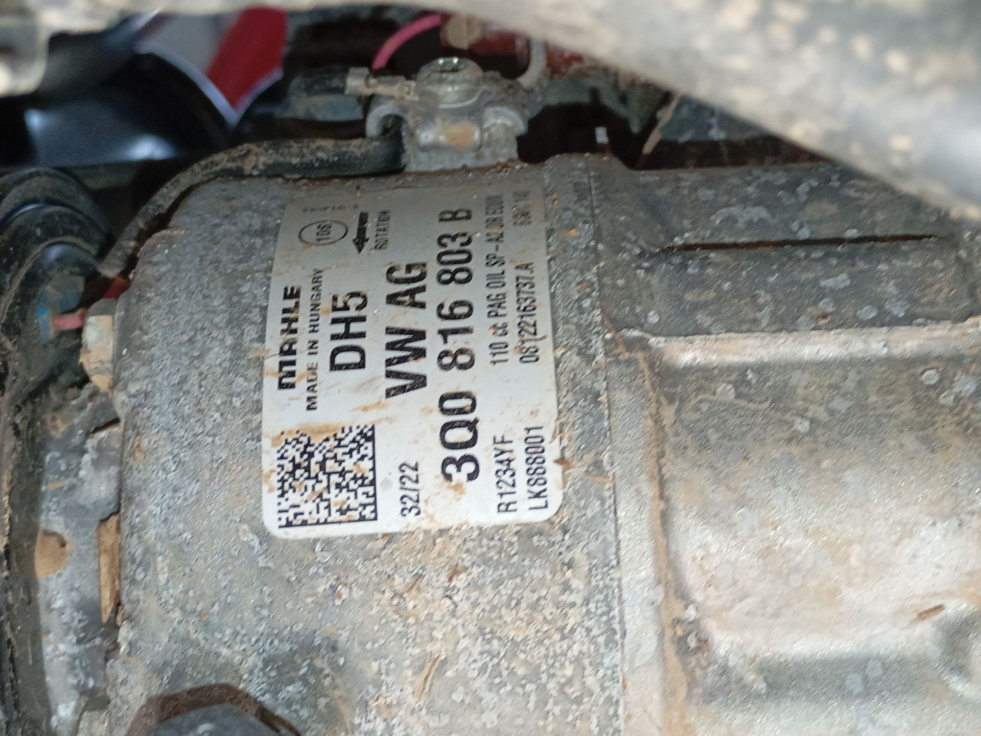 COMPRESOR AIRE ACONDICIONADO SEAT LEON (KL1, KLG) 3Q0816803B 3Q0816803B