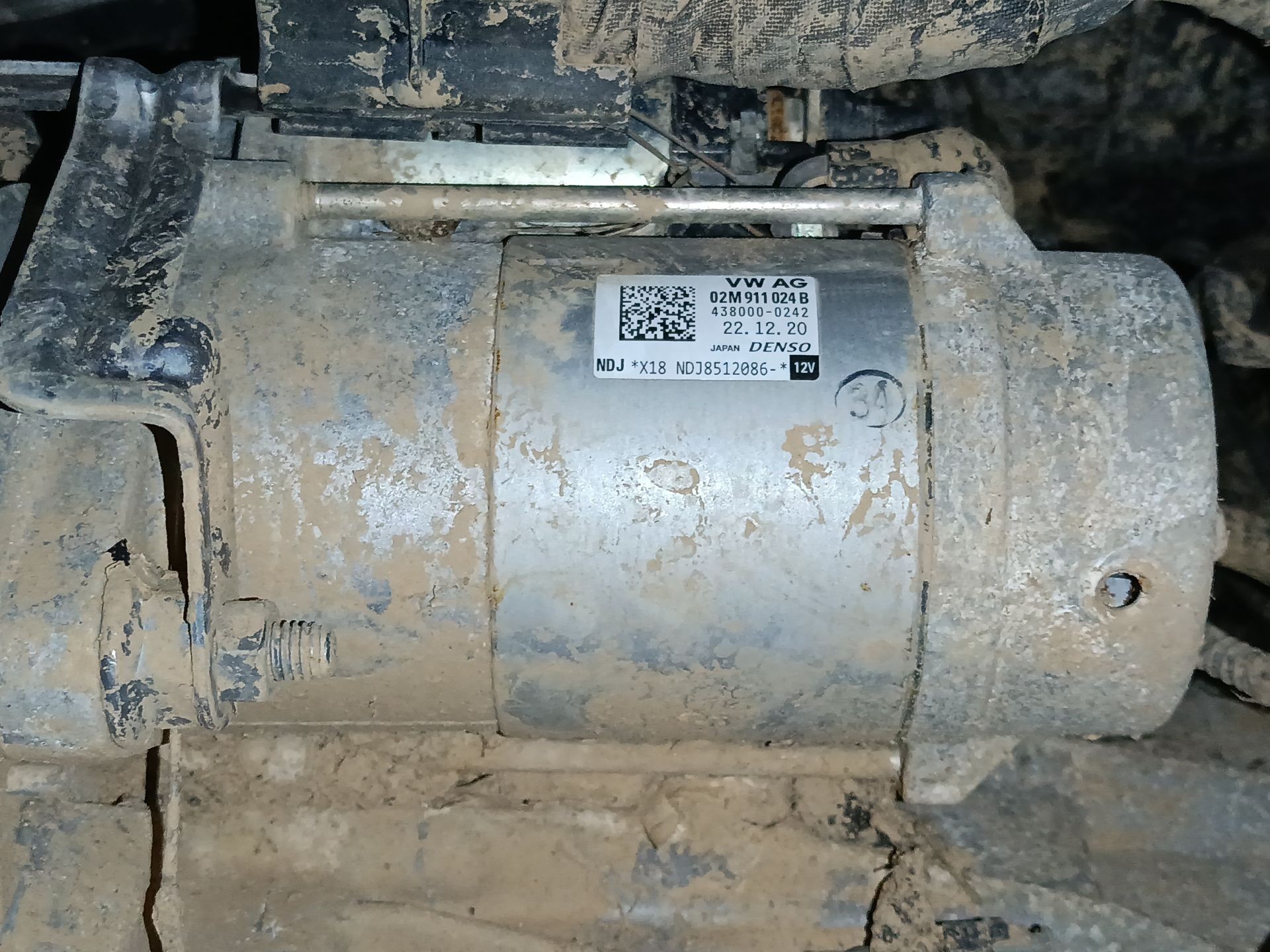 MOTOR ARRANQUE SEAT LEON (KL1, KLG) 02M911024B / 43800O00242 02M911024B43800O00242