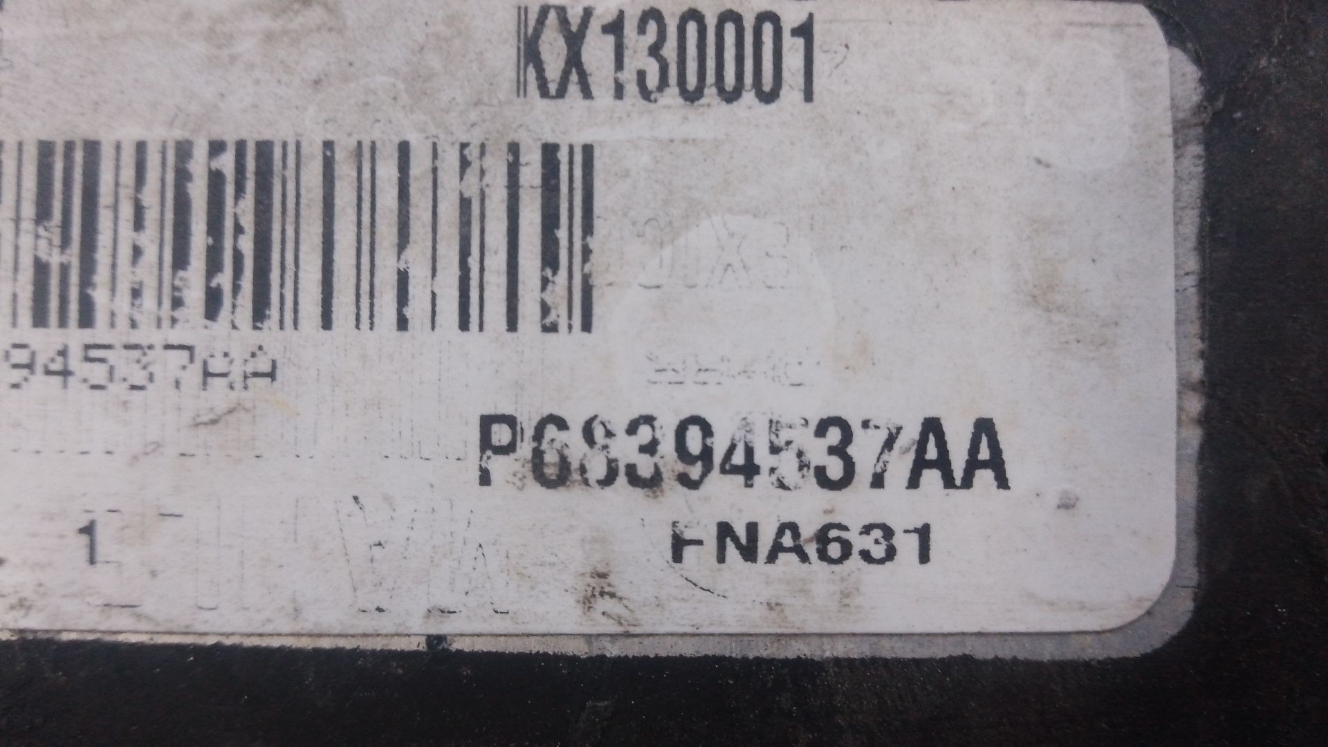 INTERCOOLER JEEP COMPASS (MP, M6, MV, M7) 53450396 / P2-B11-5 / 68394537AA 53450396P2B11568394537AA - Vista 3