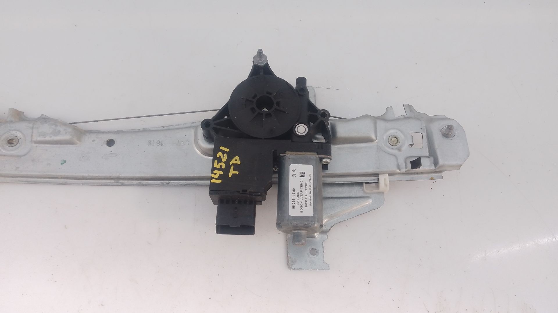 ELEVALUNAS TRASERO DERECHO CITROËN C3 III (SX) 9829511980 / E1-A4-12-2 9829511980E1A4122 - Vista 2
