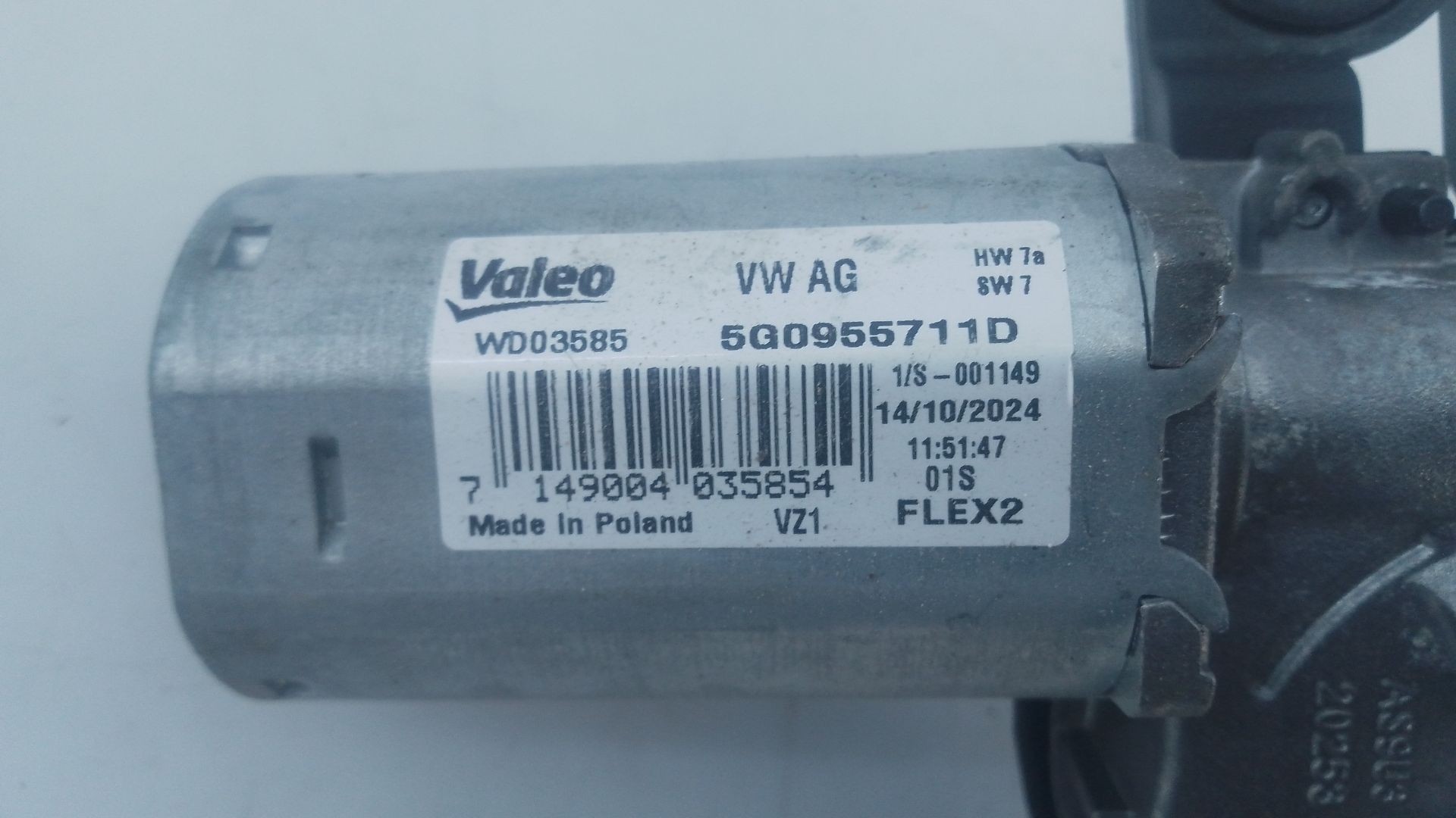MOTOR LIMPIA TRASERO SKODA FABIA IV (PJ3) 5G0955711D 5G0955711D - Vista 2