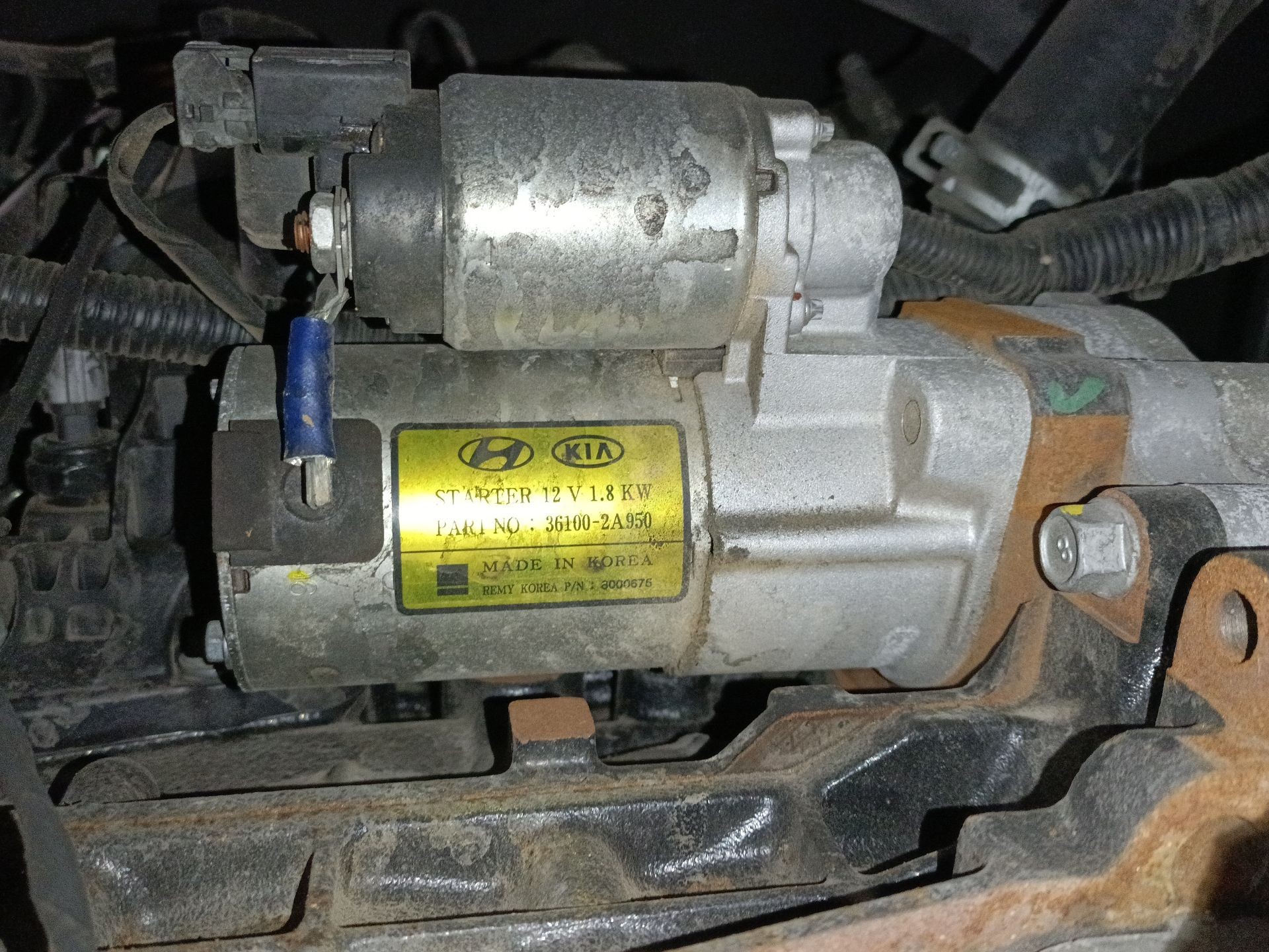 MOTOR ARRANQUE HYUNDAI TUCSON (TL, TLE) 361002A950 / P3-A10-4-2 361002A950P3A1042
