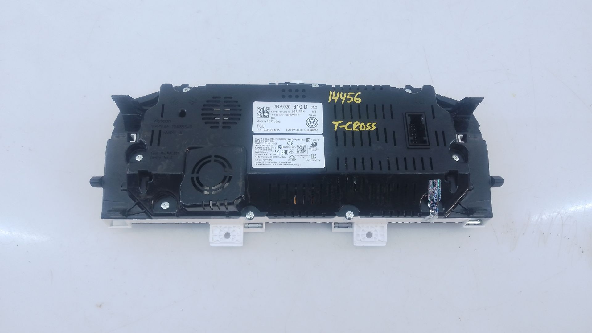 CUADRO INSTRUMENTOS VOLKSWAGEN T-CROSS (C11, D31) 2GP920310D / E2-B2-29-1 2GP920310DE2B2291 - Vista 3