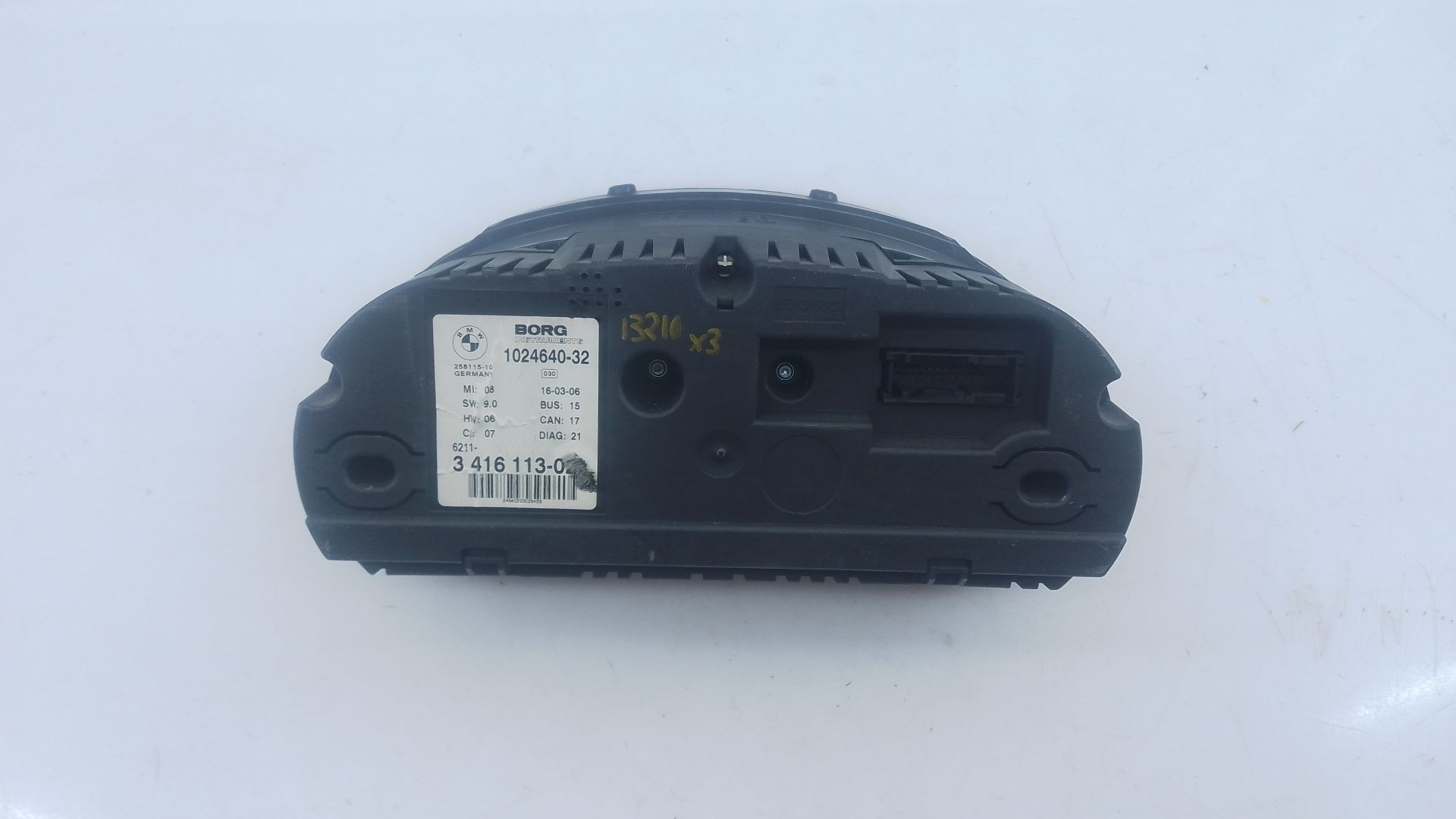 CUADRO INSTRUMENTOS BMW X3 (E83) 341611302 / E3-A2-26-4 / 102464032 341611302E3A2264102464032 - Vista 3