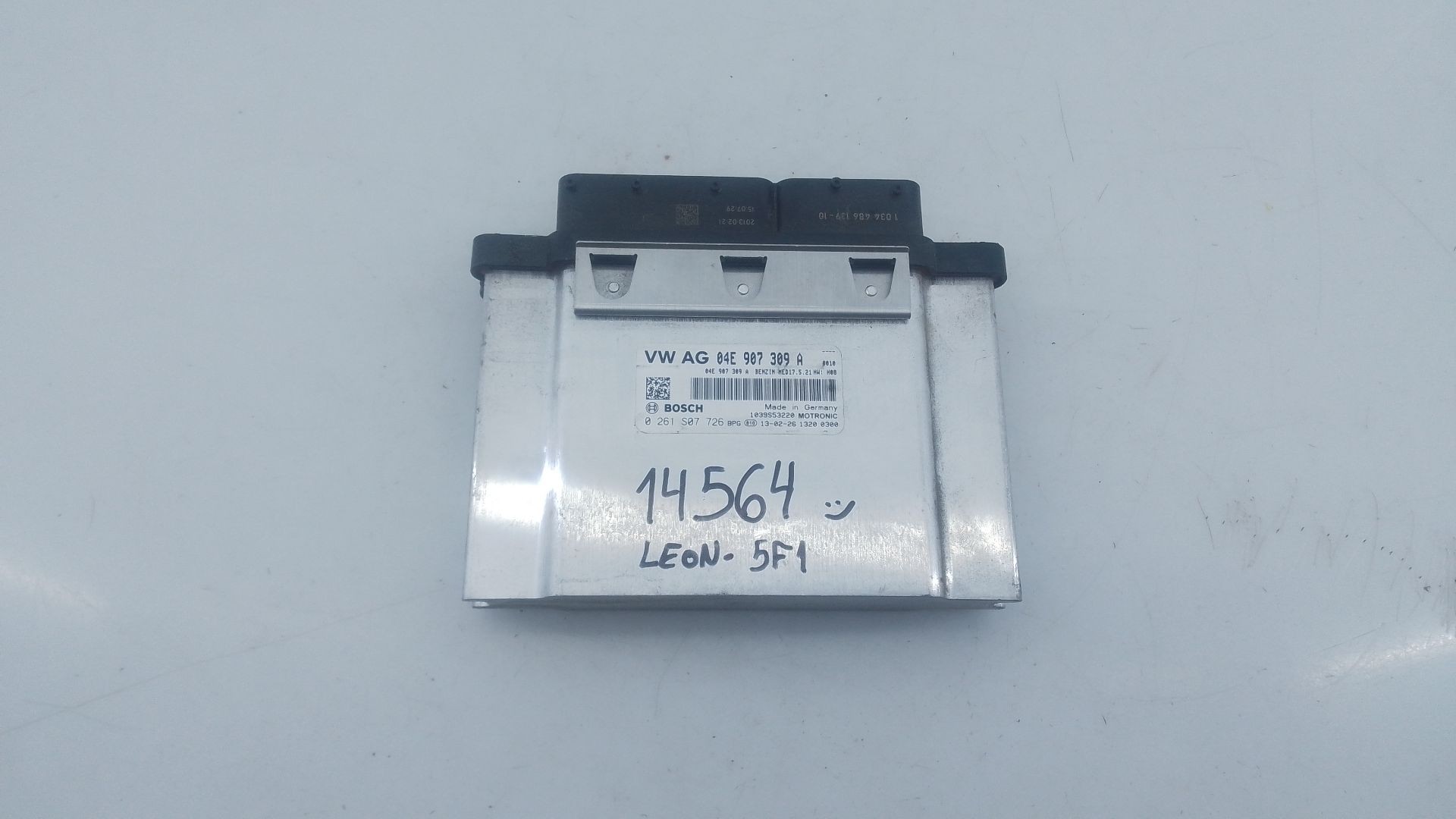 CENTRALITA MOTOR UCE SEAT LEON (5F1) 04E907309A / E2-B2-29-2 / 0261S07726 04E907309AE2B22920261S07726