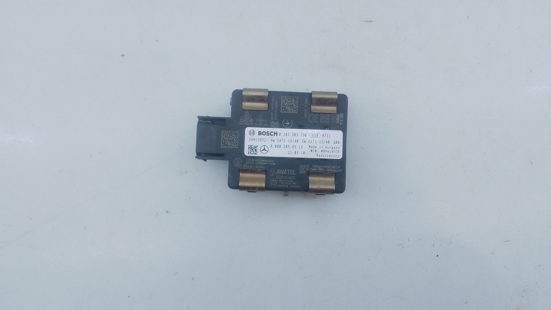 MODULO ELECTRONICO MERCEDES-BENZ GLA (H247) A0009058913 / E3-A1-10-2 / 0203303790 A0009058913E3A11020203303790 - Vista 3