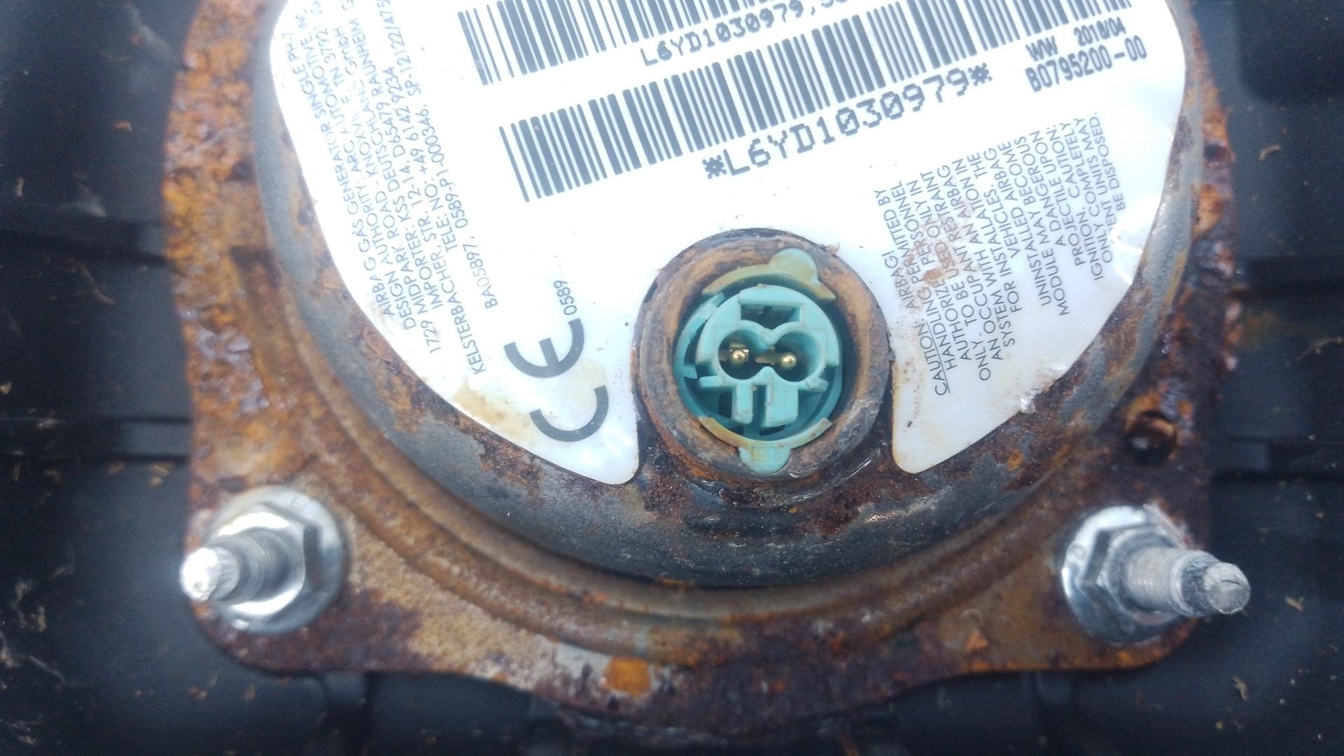 AIRBAG DELANTERO DERECHO JAGUAR F-PACE (X761) GX73044A74BF / E2-B3-19-1 GX73044A74BFE2B3191 - Vista 3